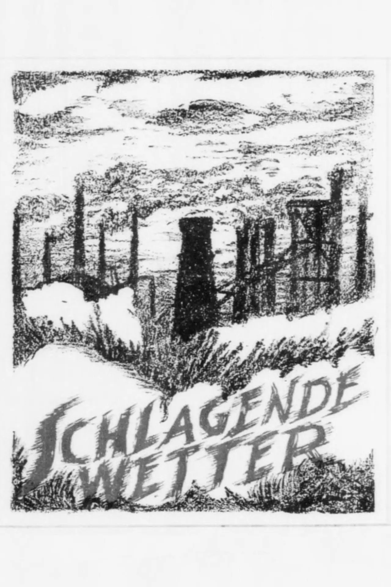 Movie poster "Schlagende Wetter"