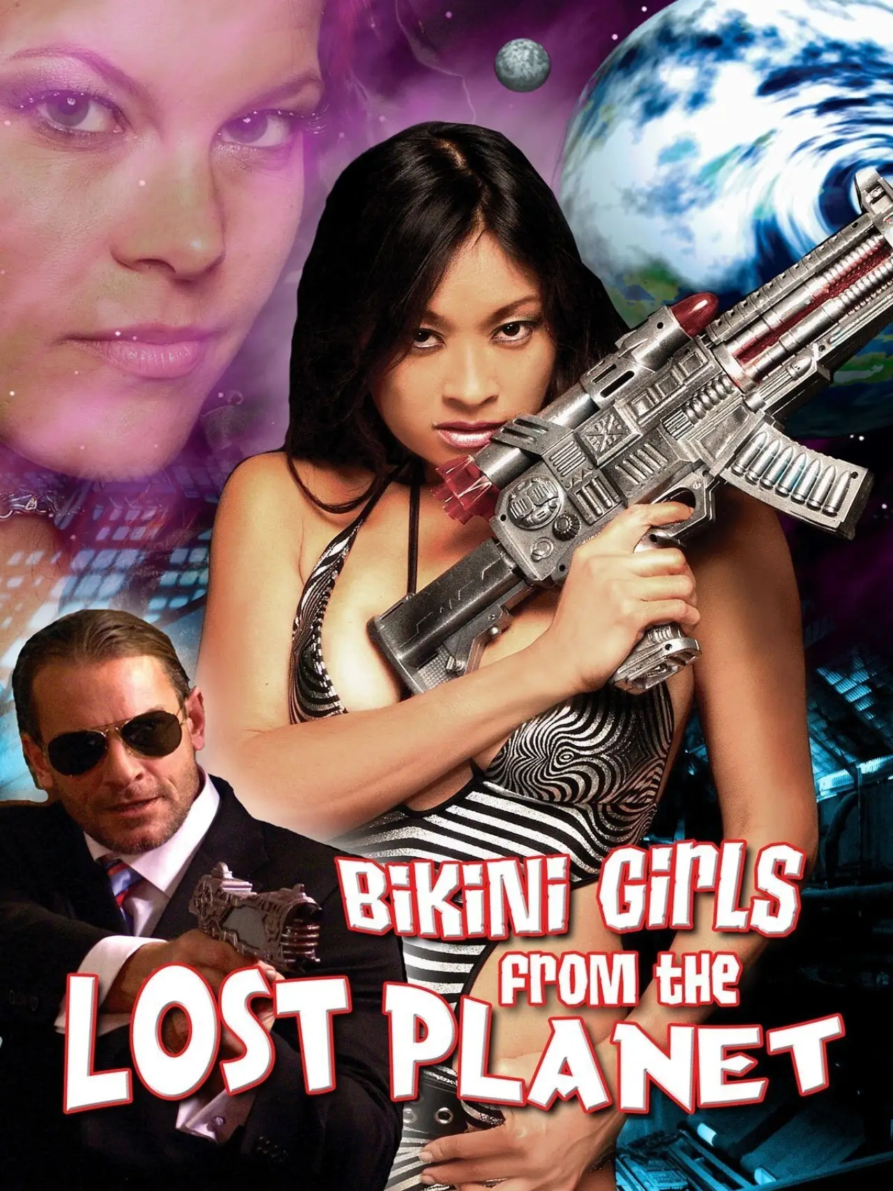 Movie poster "Bikini Girls from the Lost Planet"