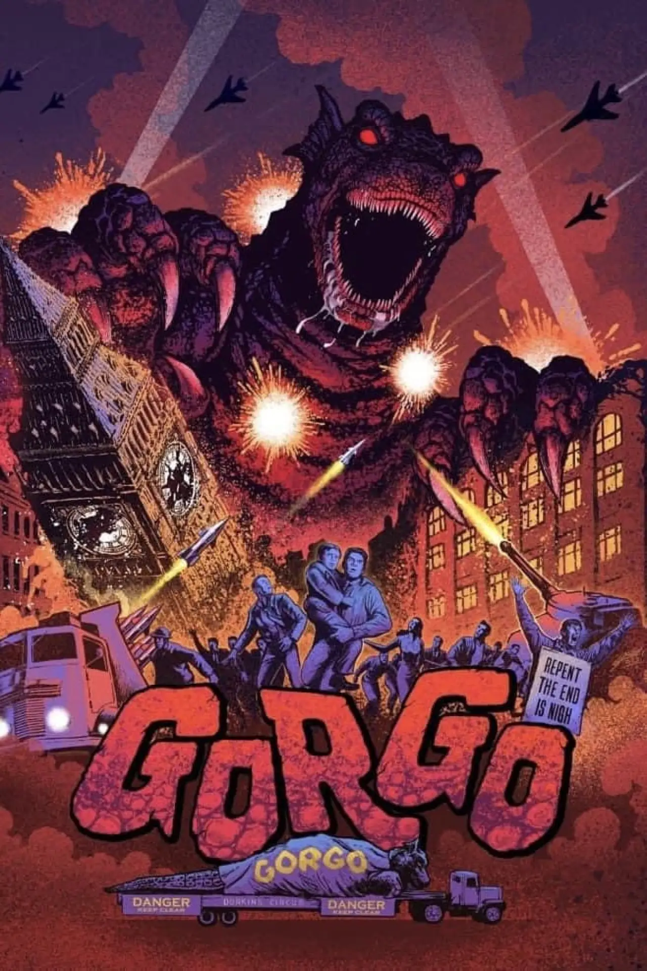 Movie poster "Gorgo"