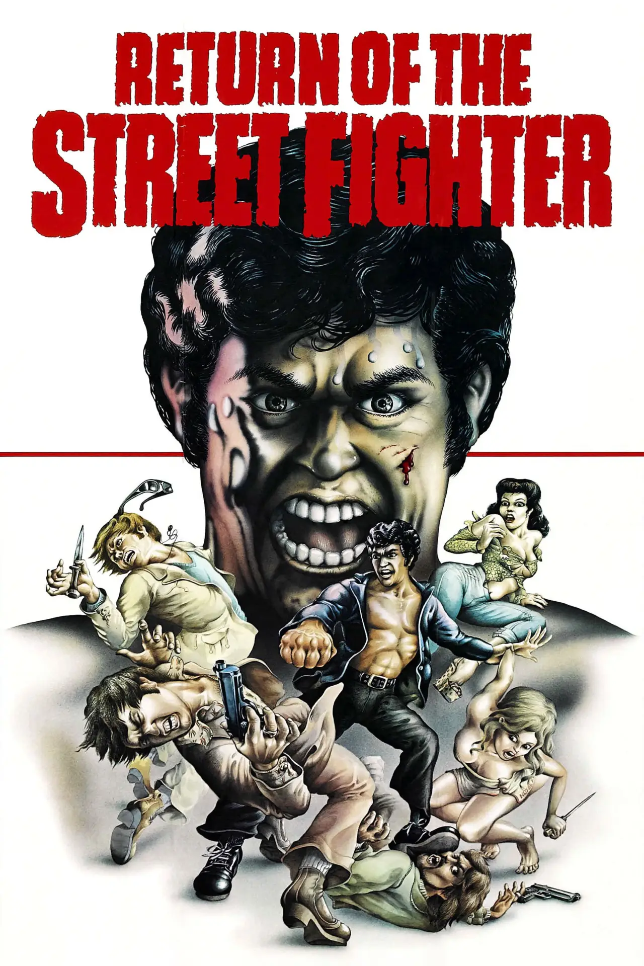 Movie poster "Return of the Street Fighter"
