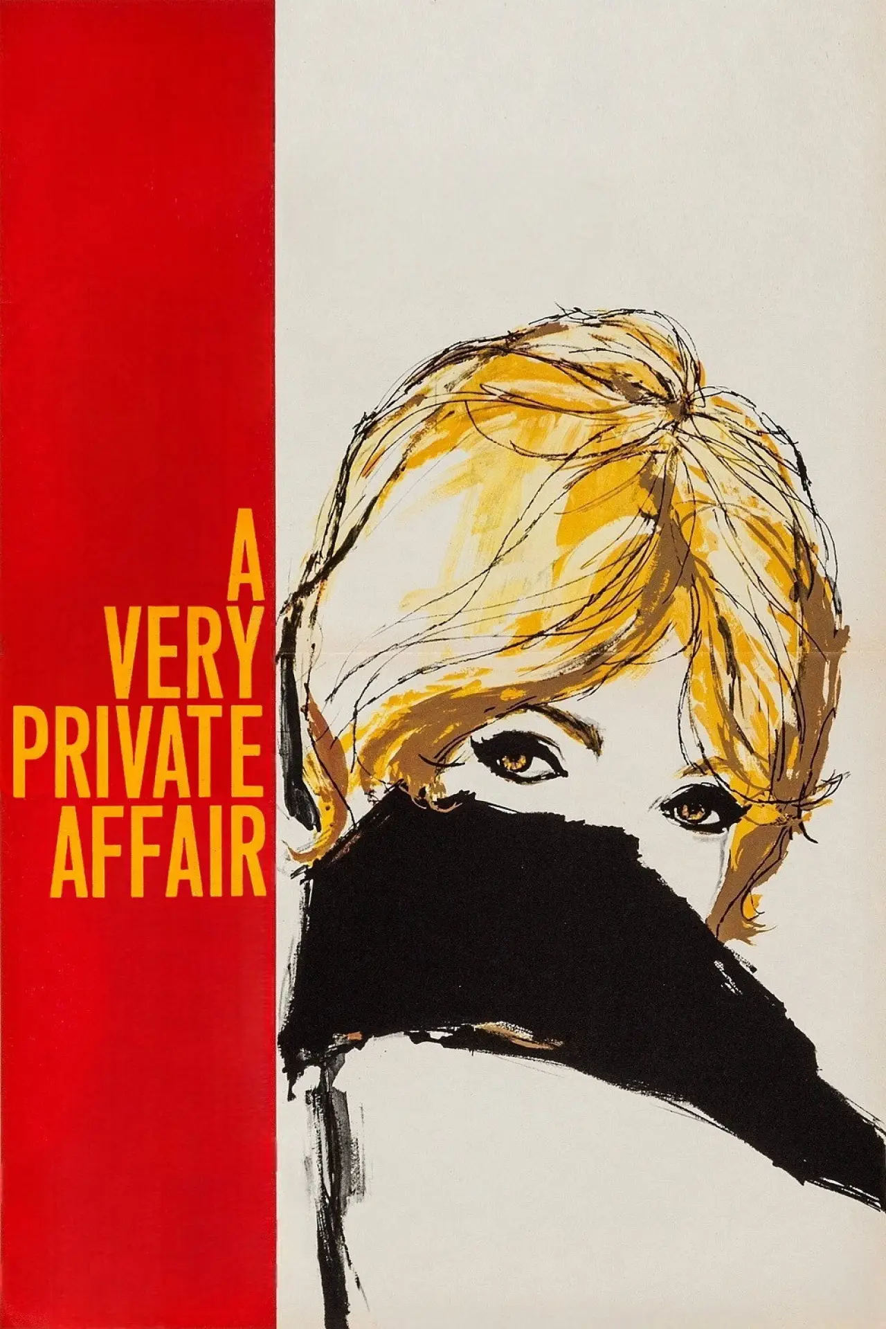 Movie poster "A Very Private Affair"