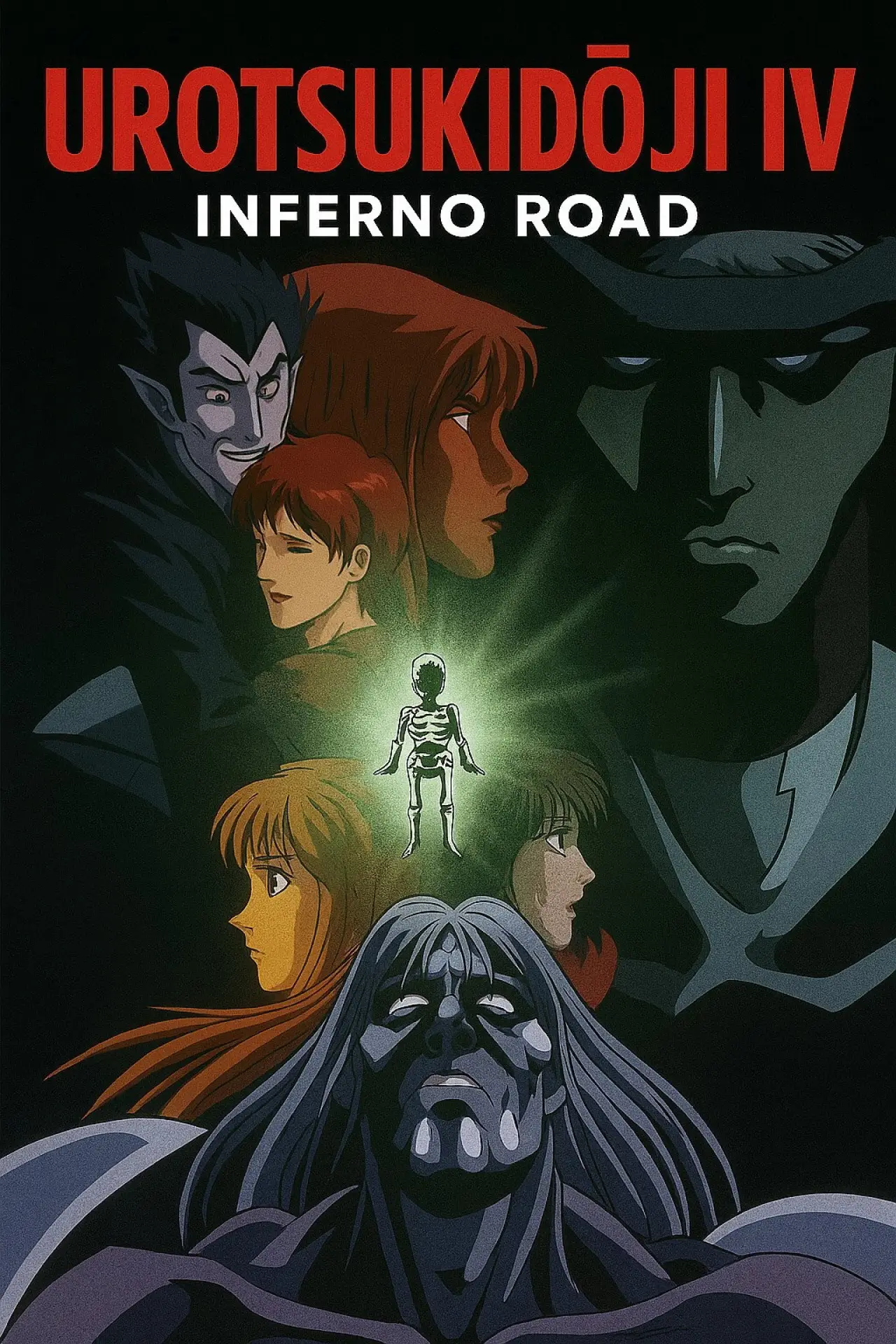 Movie poster "Urotsukidōji IV: Inferno Road"