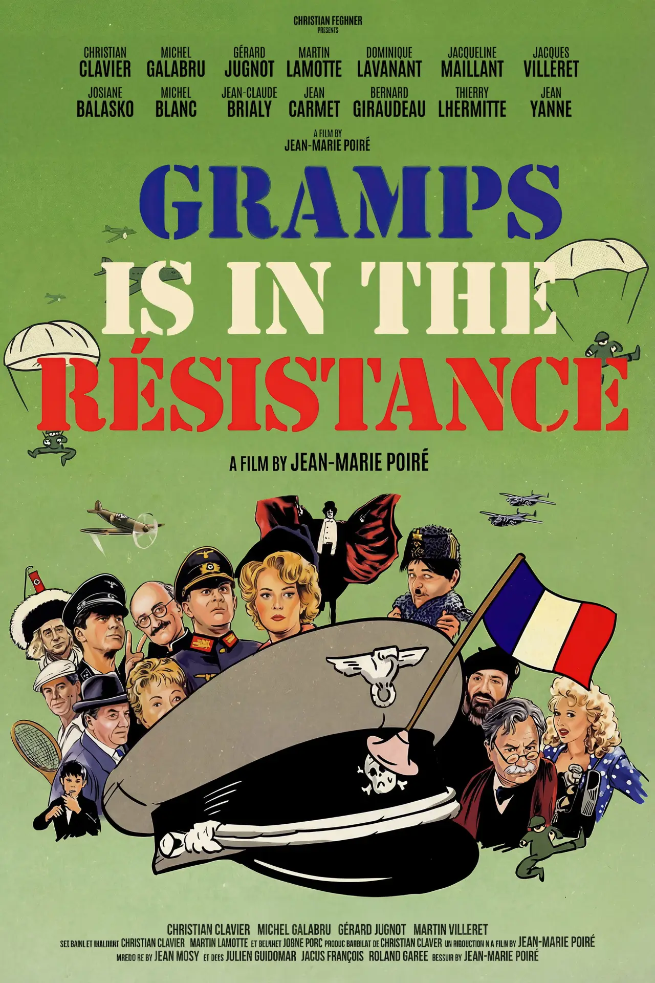 Movie poster "Gramps Is in the Resistance"