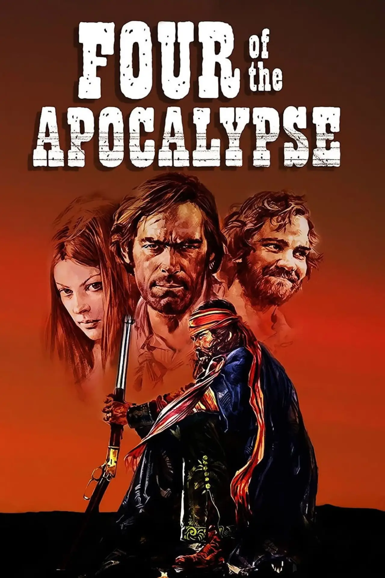Movie poster "Four of the Apocalypse"