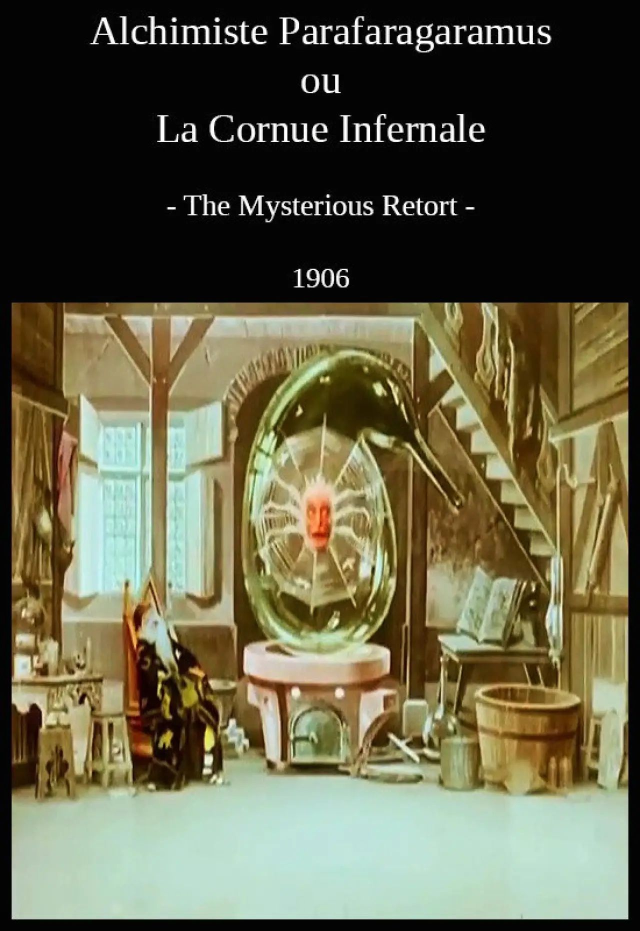 Movie poster "The Mysterious Retort"