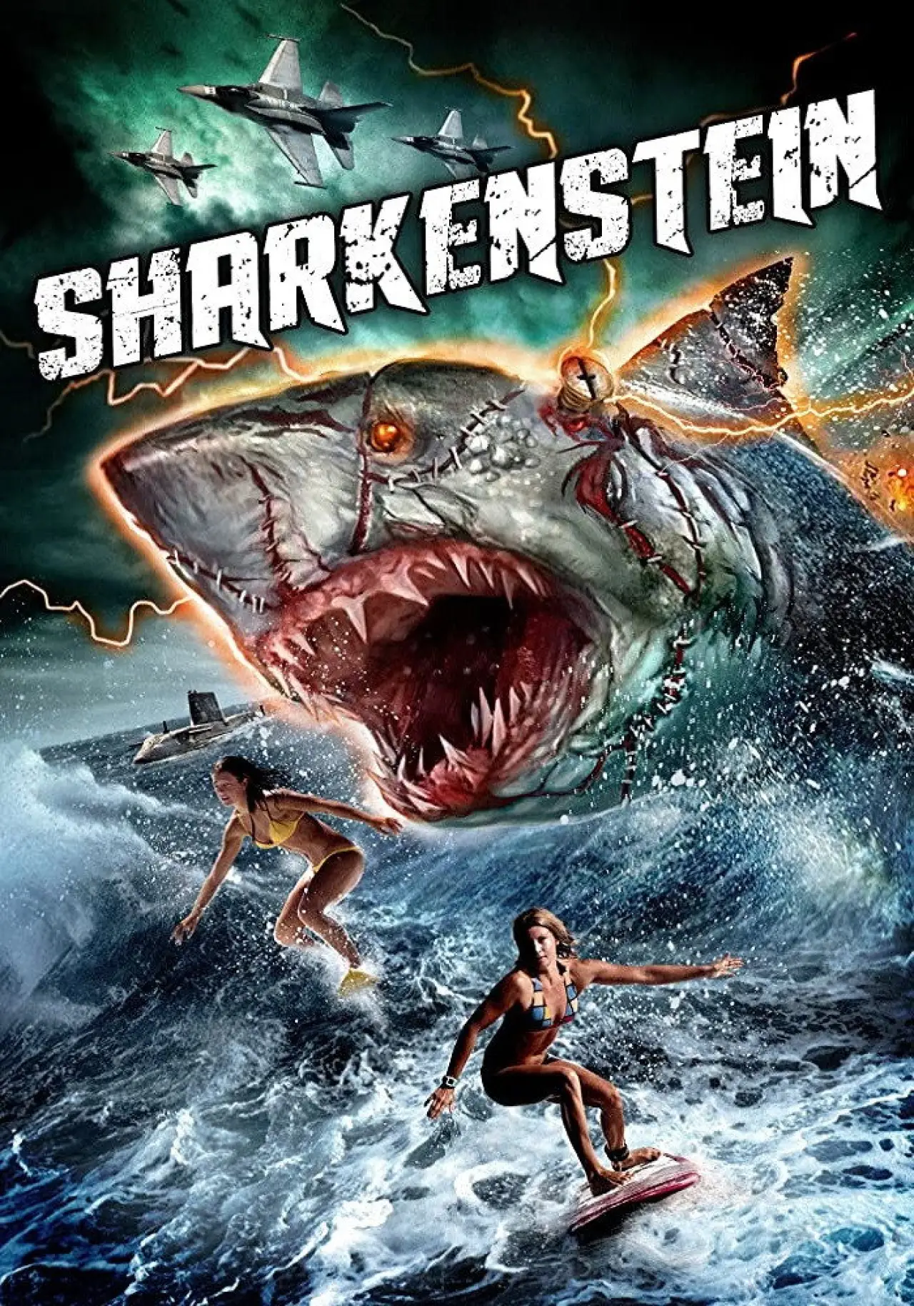 Movie poster "Sharkenstein"
