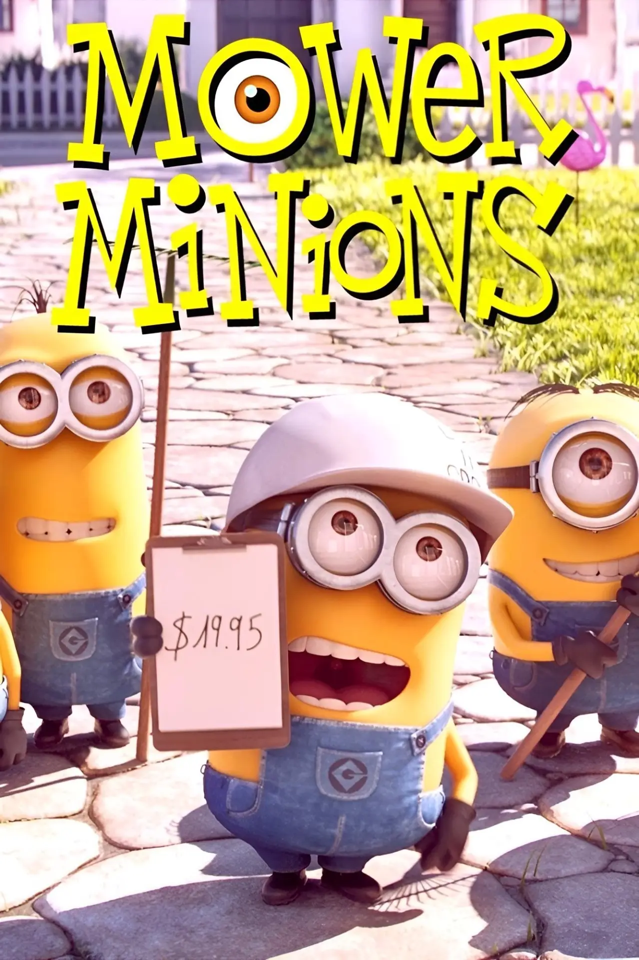 Movie poster "Mower Minions"