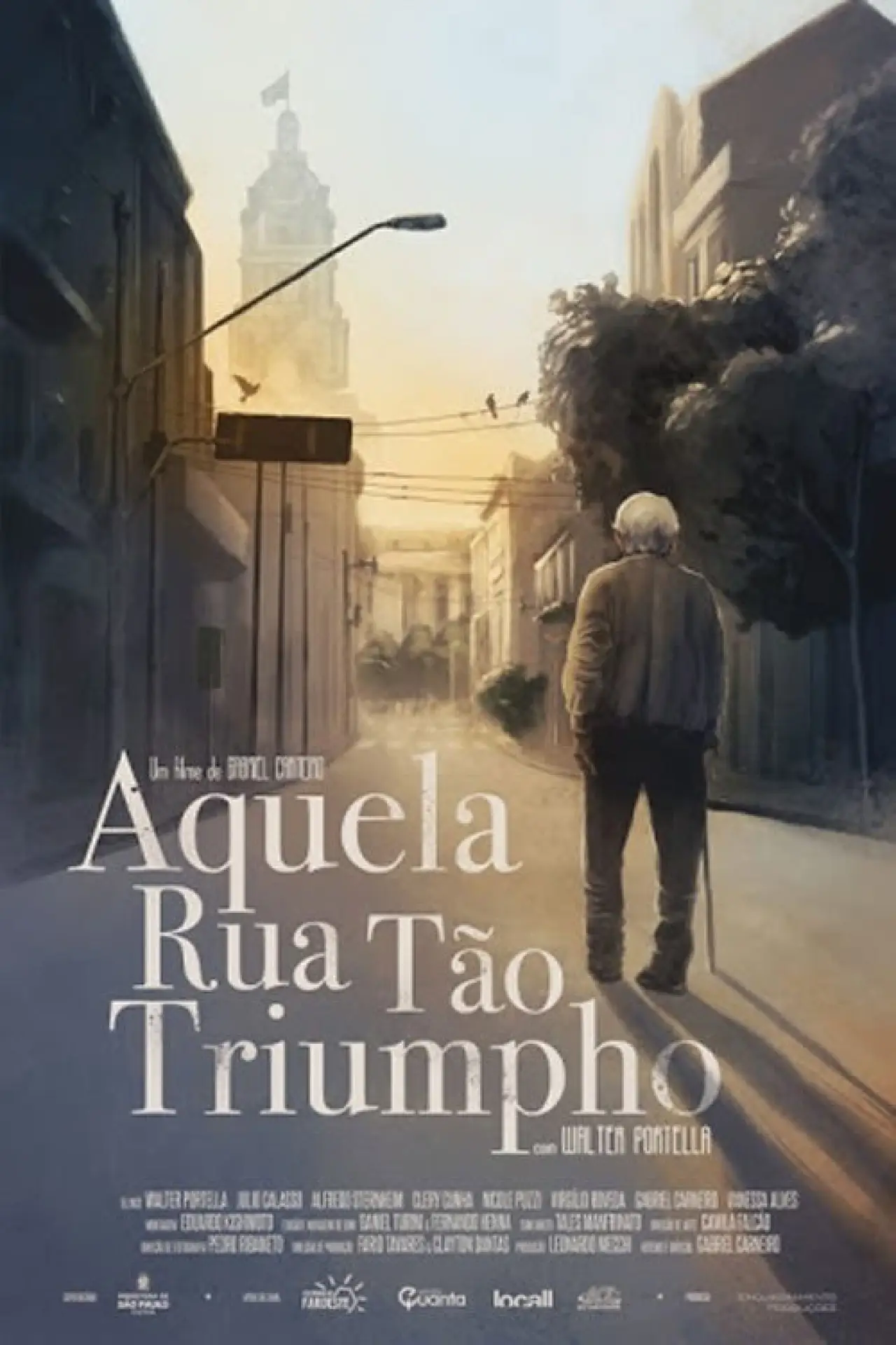 Movie poster "Aquela Rua Tão Triumpho"
