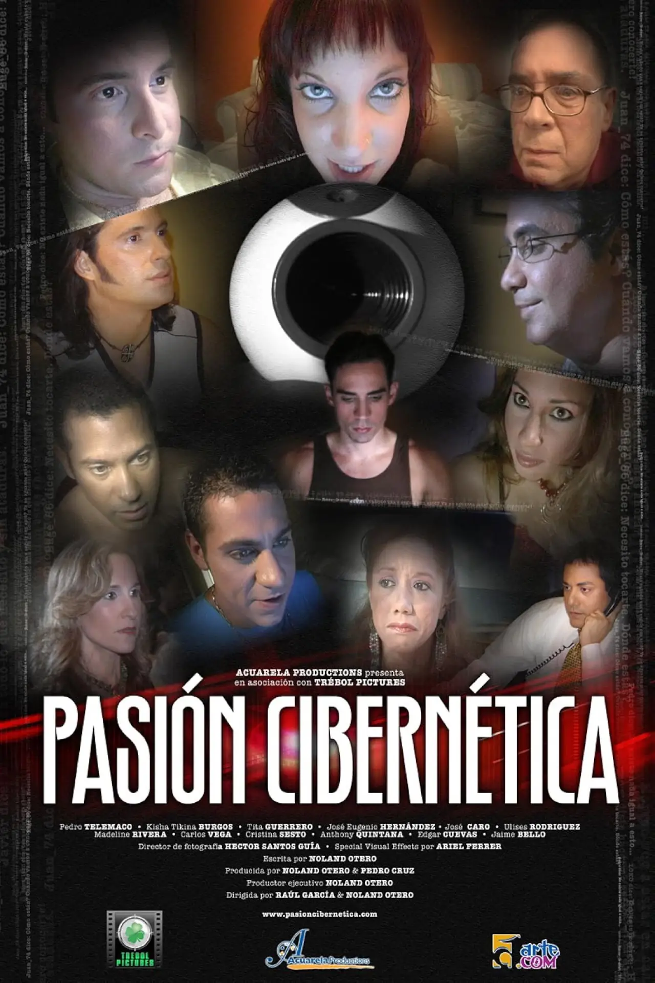 Movie poster "Pasión cibernética"