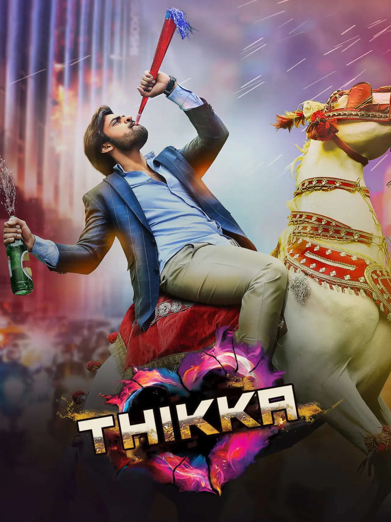 Movie poster "Thikka"
