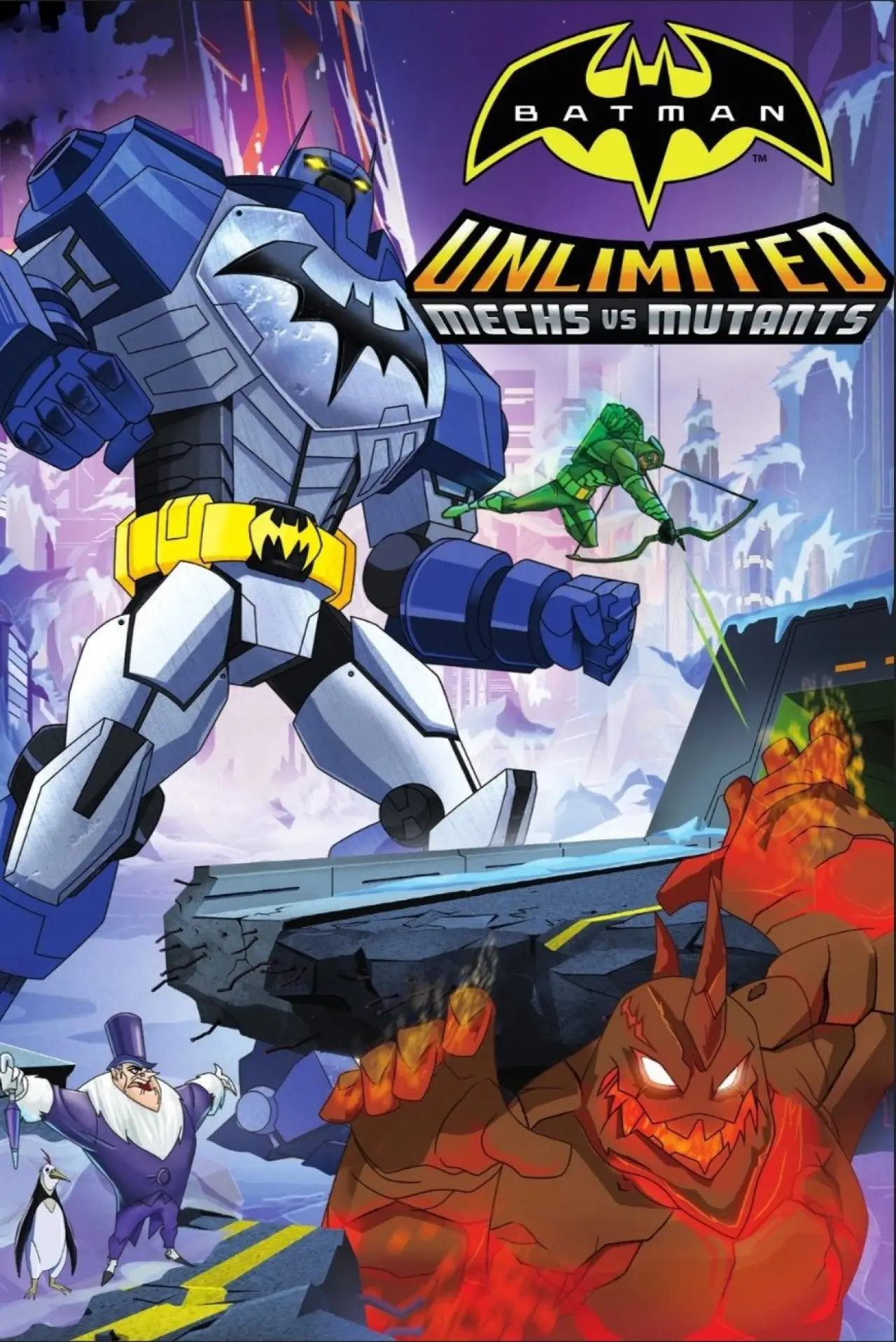 Movie poster "Batman Unlimited: Mechs vs. Mutants"