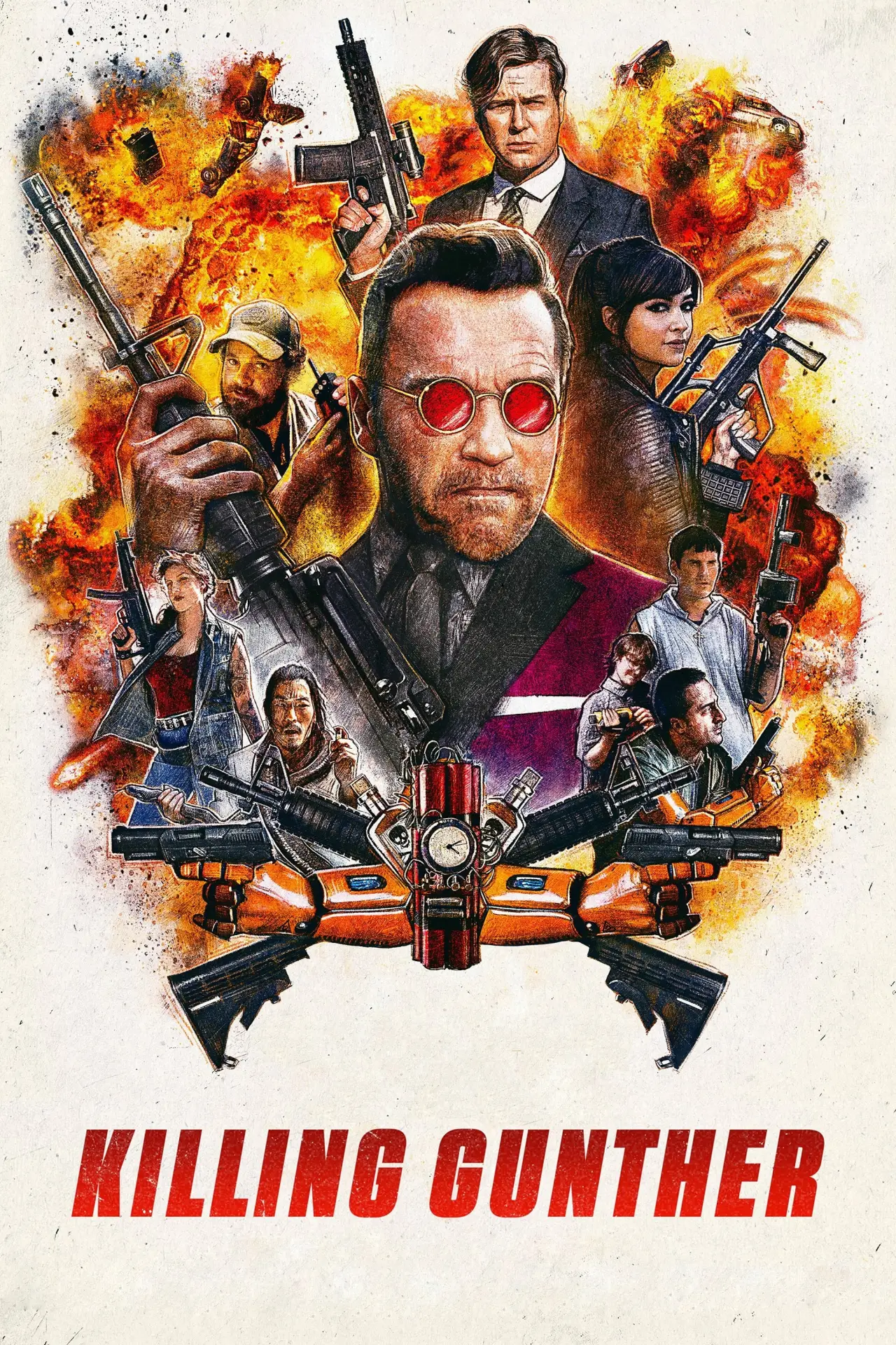 Movie poster "Killing Gunther"
