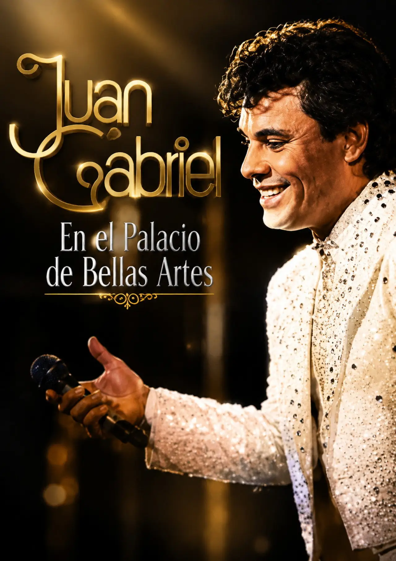 Movie poster "Juan Gabriel en el Palacio de Bellas Artes"