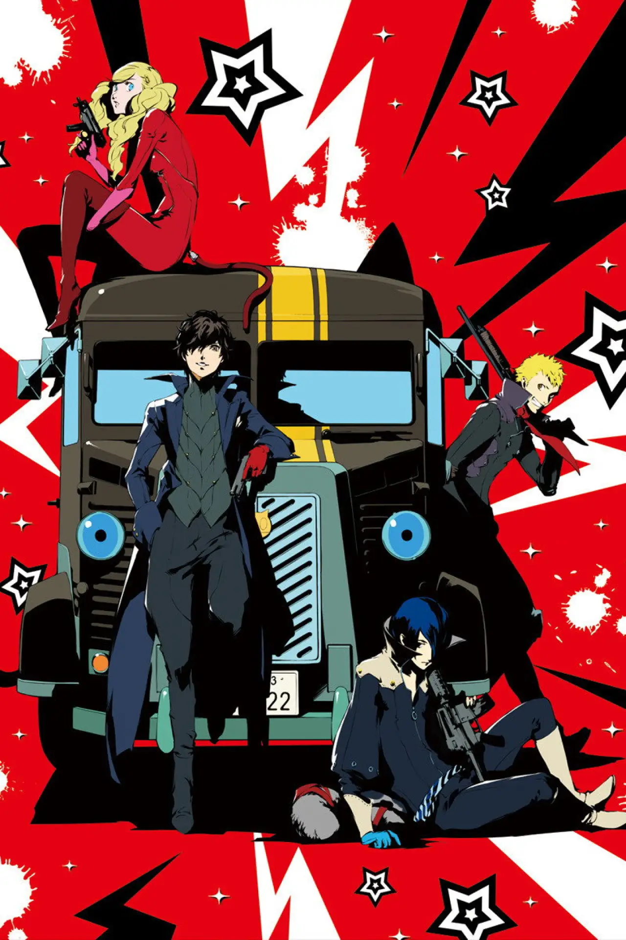 Movie poster "PERSONA5 the Animation - THE DAY BREAKERS -"