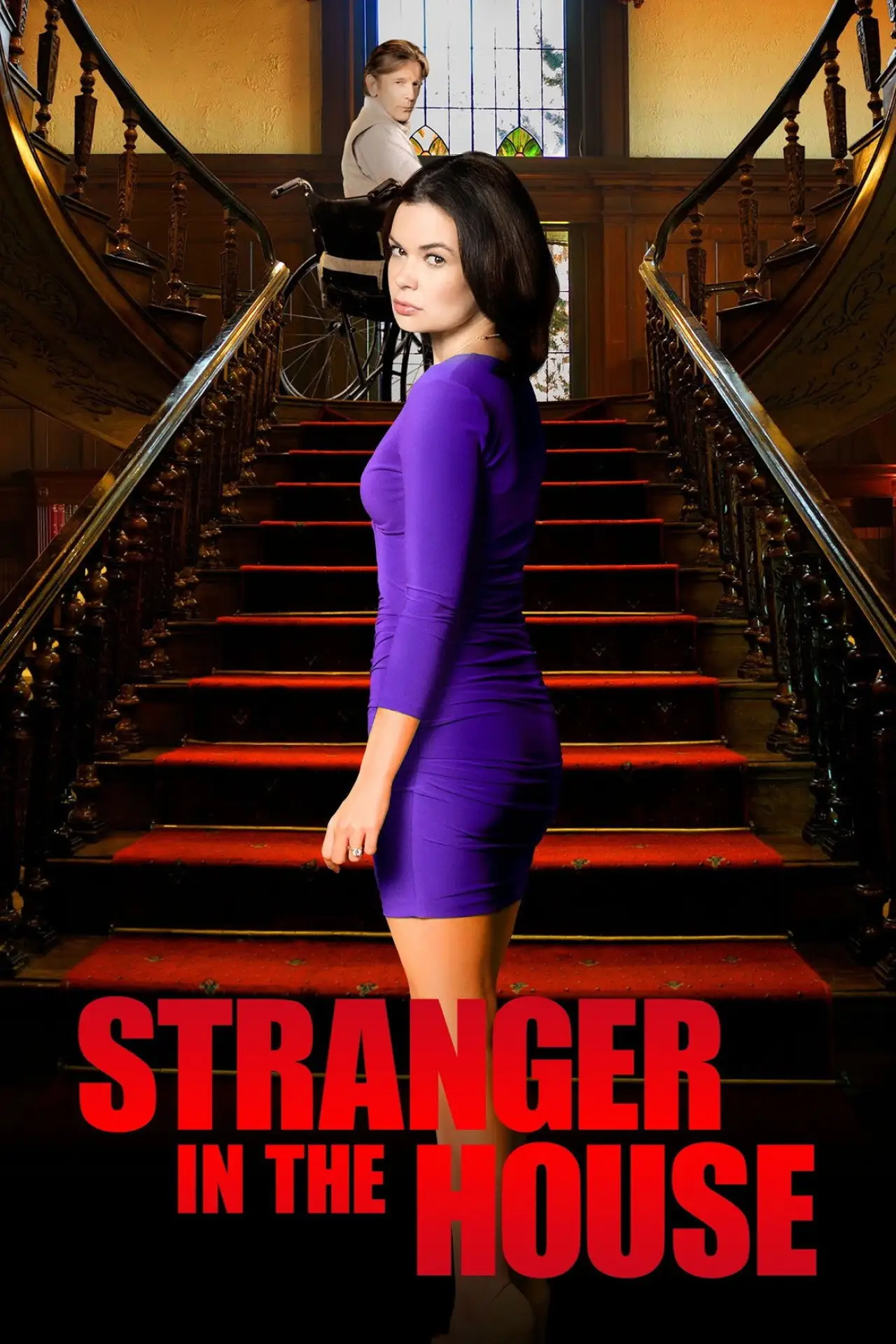 Movie poster "Stranger in the House"