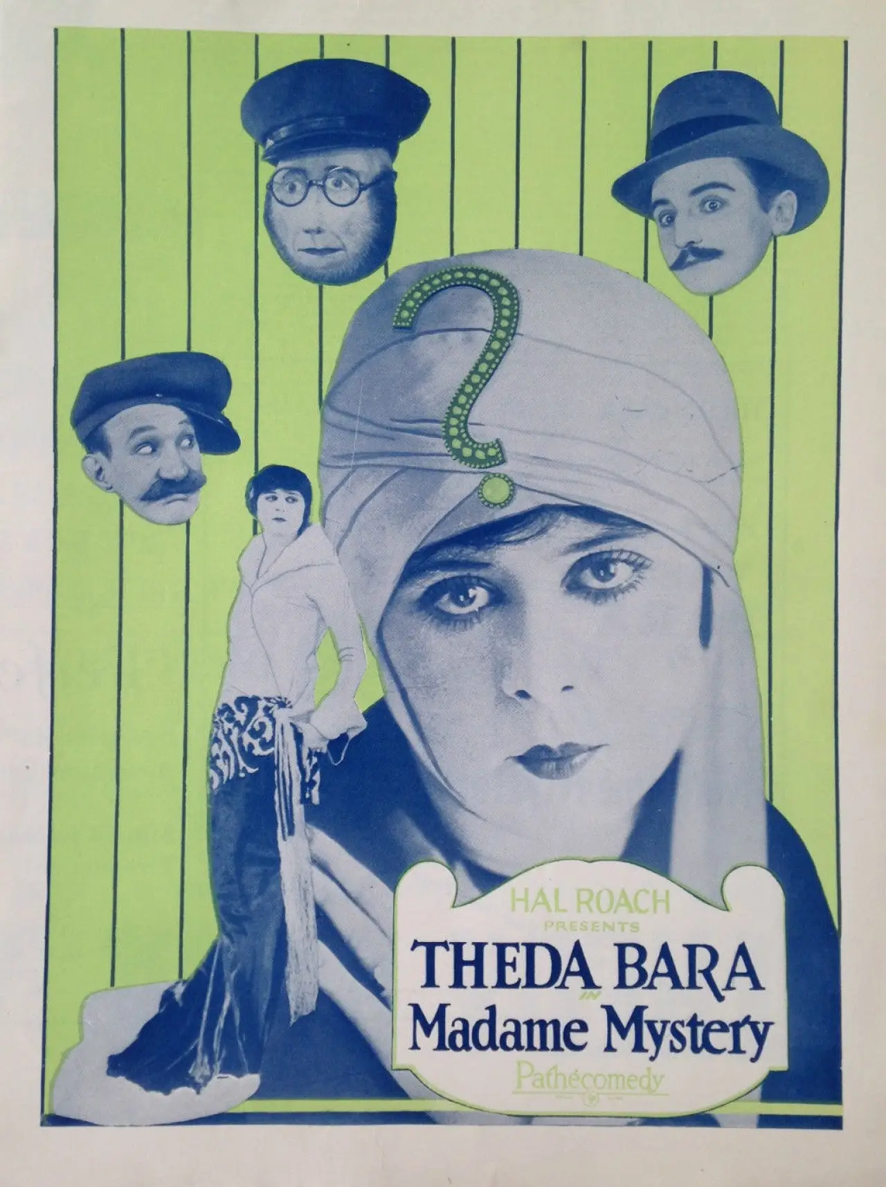 Movie poster "Madame Mystery"