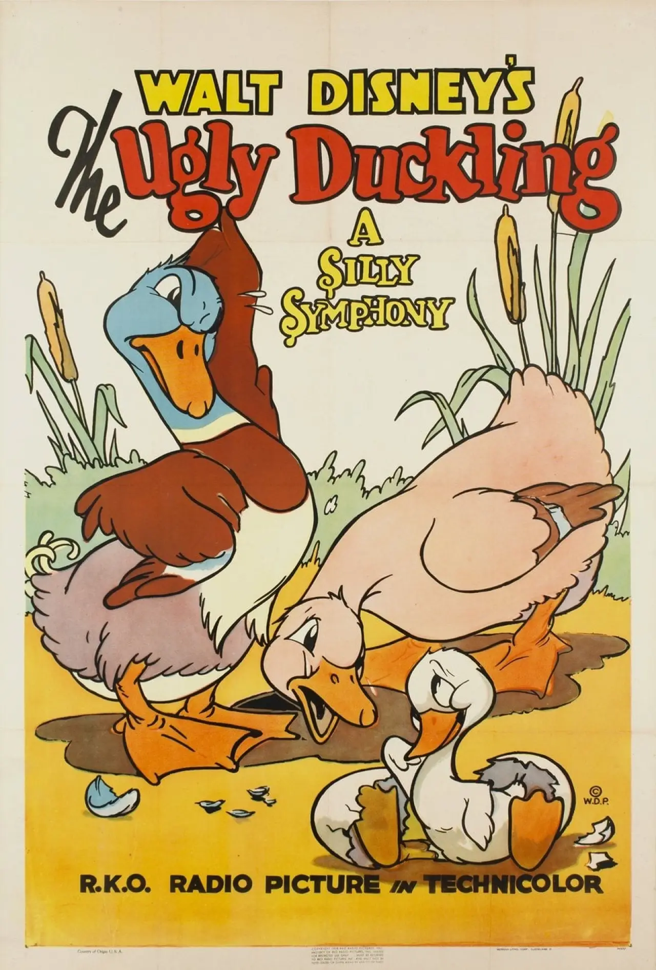 Movie poster "The Ugly Duckling"