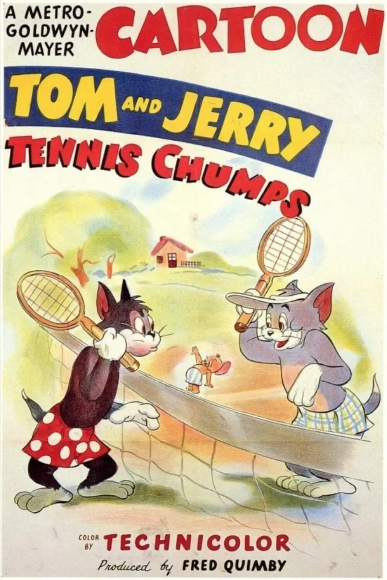 Movie poster "Tennis Chumps"