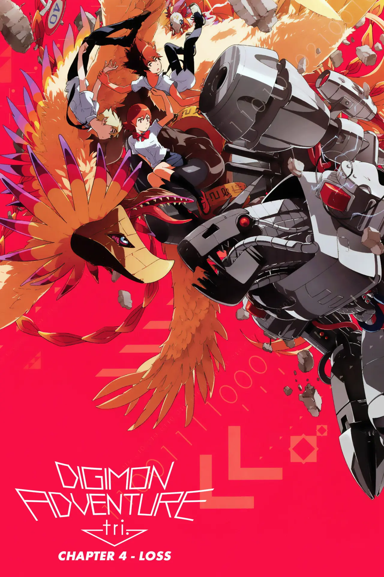Movie poster "Digimon Adventure tri. Part 4: Loss"