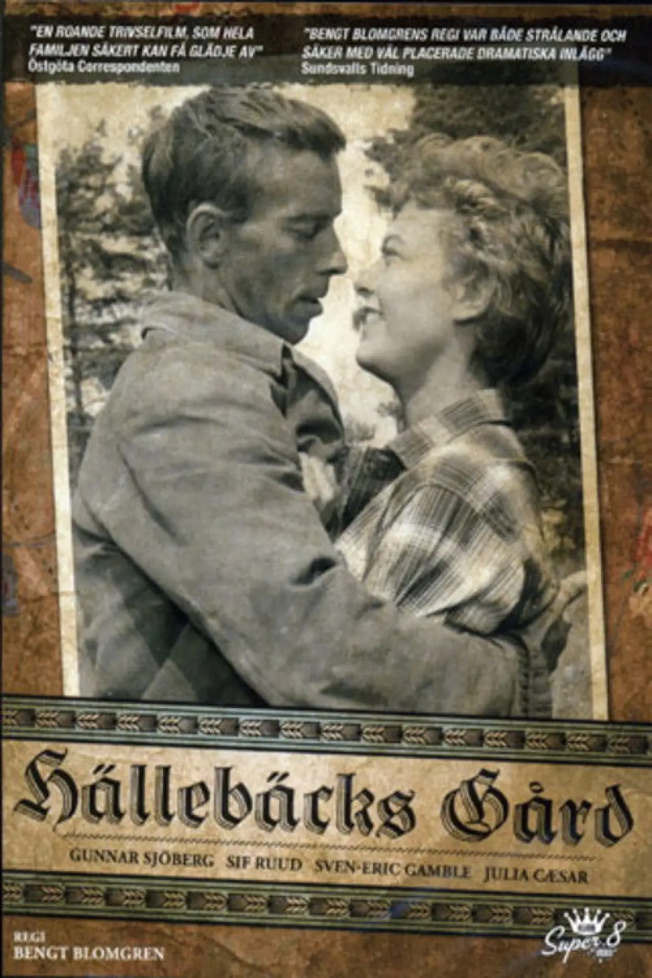 Movie poster "Hällebäcks gård"