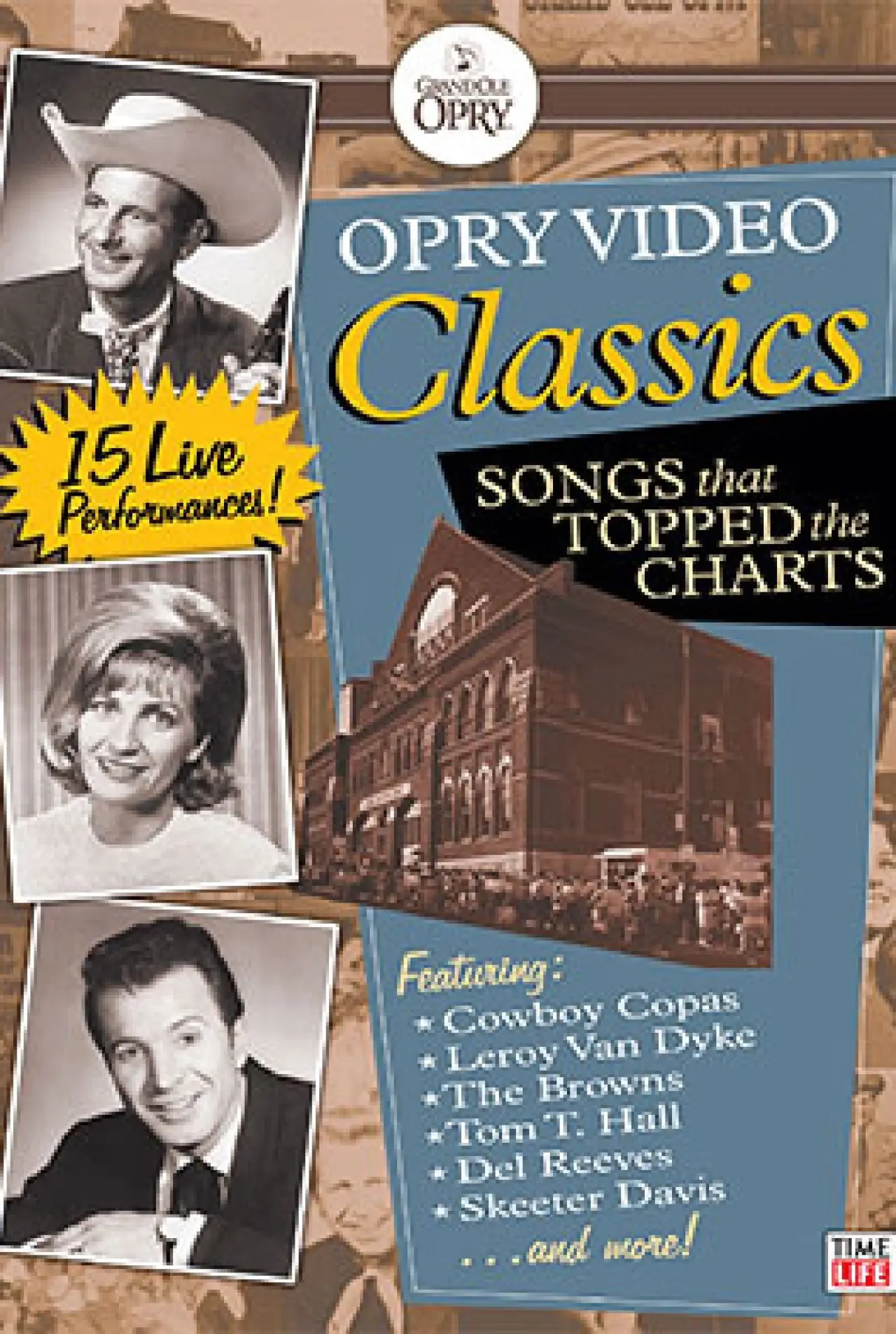 Movie poster "Opry Video Classics: Songs That Topped the Charts"