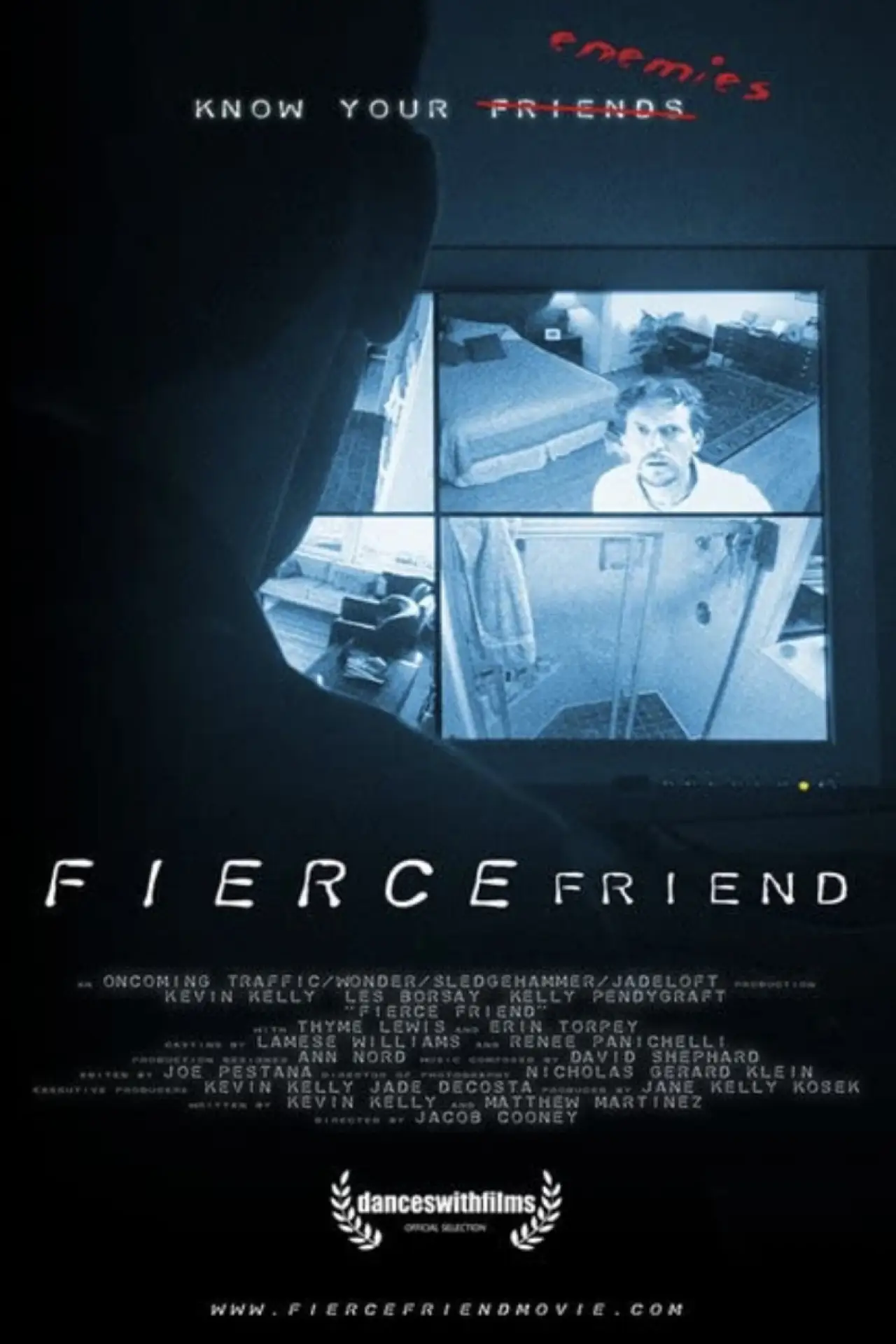 Movie poster "Fierce Friend"