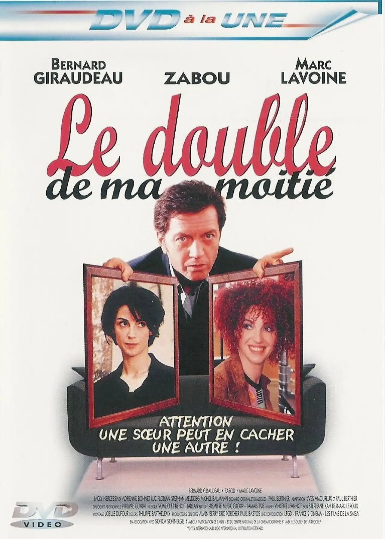 Movie poster "Le double de ma moitié"