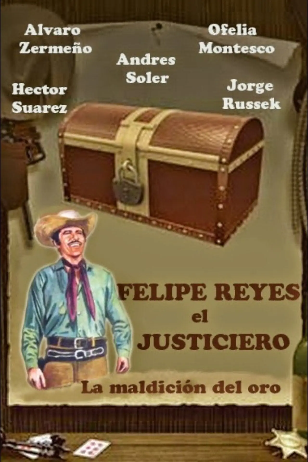 Movie poster "La maldición del oro"