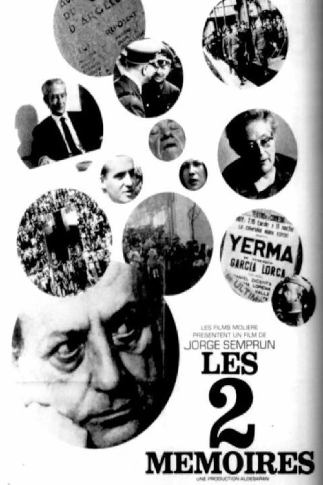 Movie poster "Les Deux mémoires"