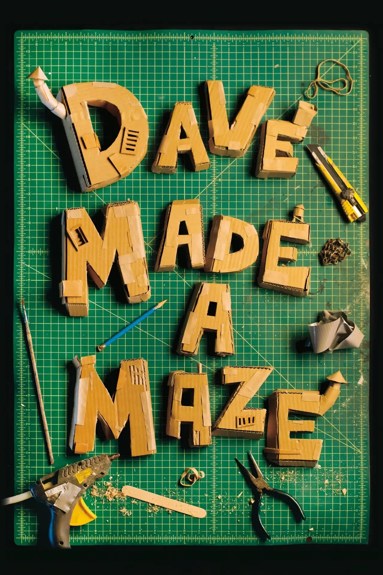 Movie poster "Dave Made a Maze"