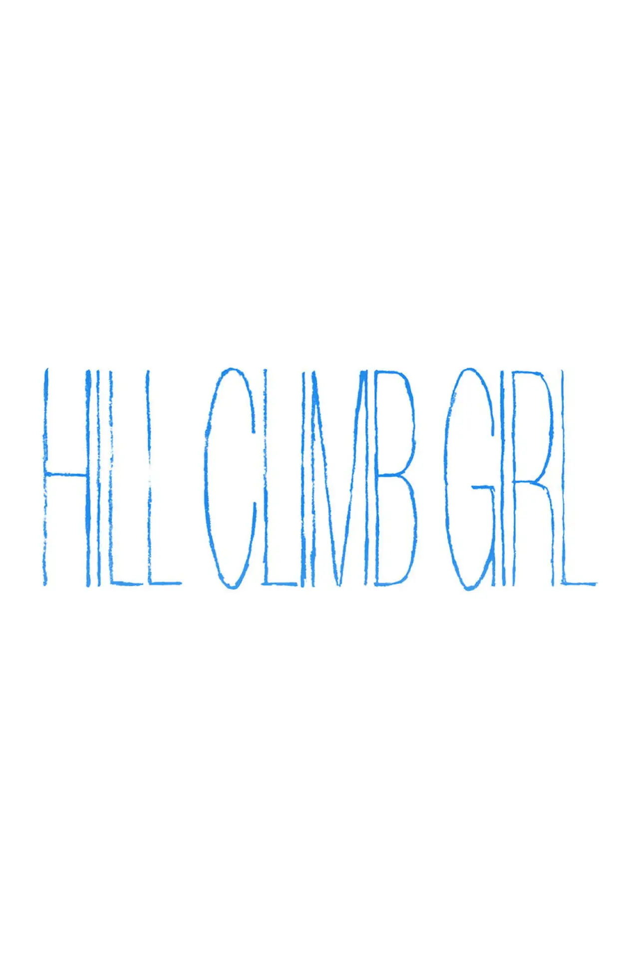 Movie poster "Hill Climb Girl"