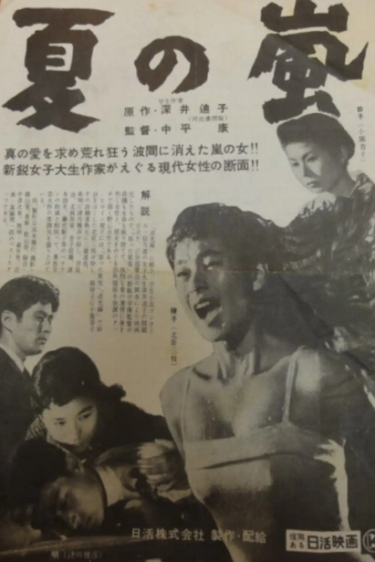 Movie poster "Summer Storm"