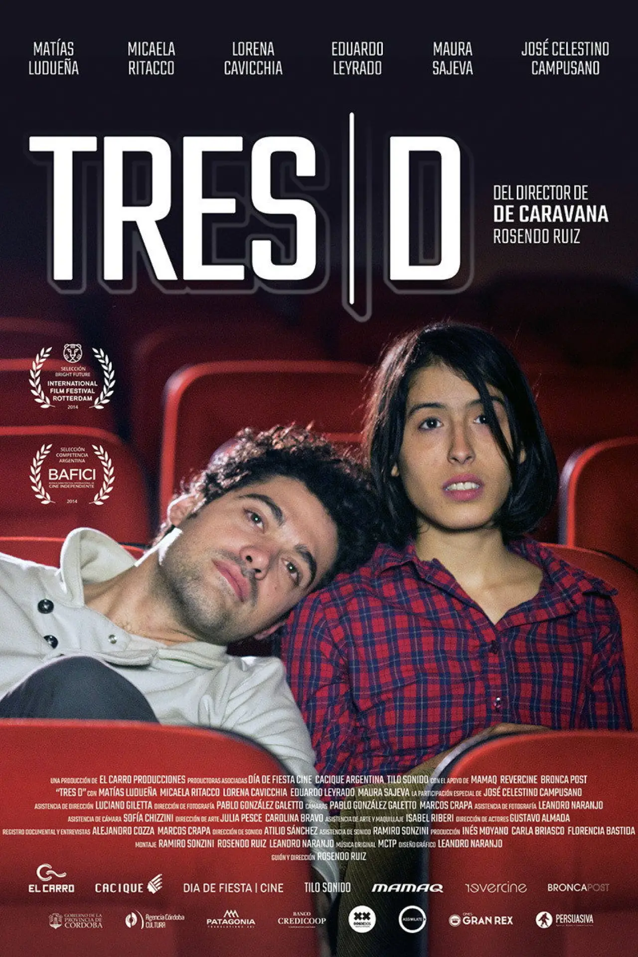Movie poster "Three D"