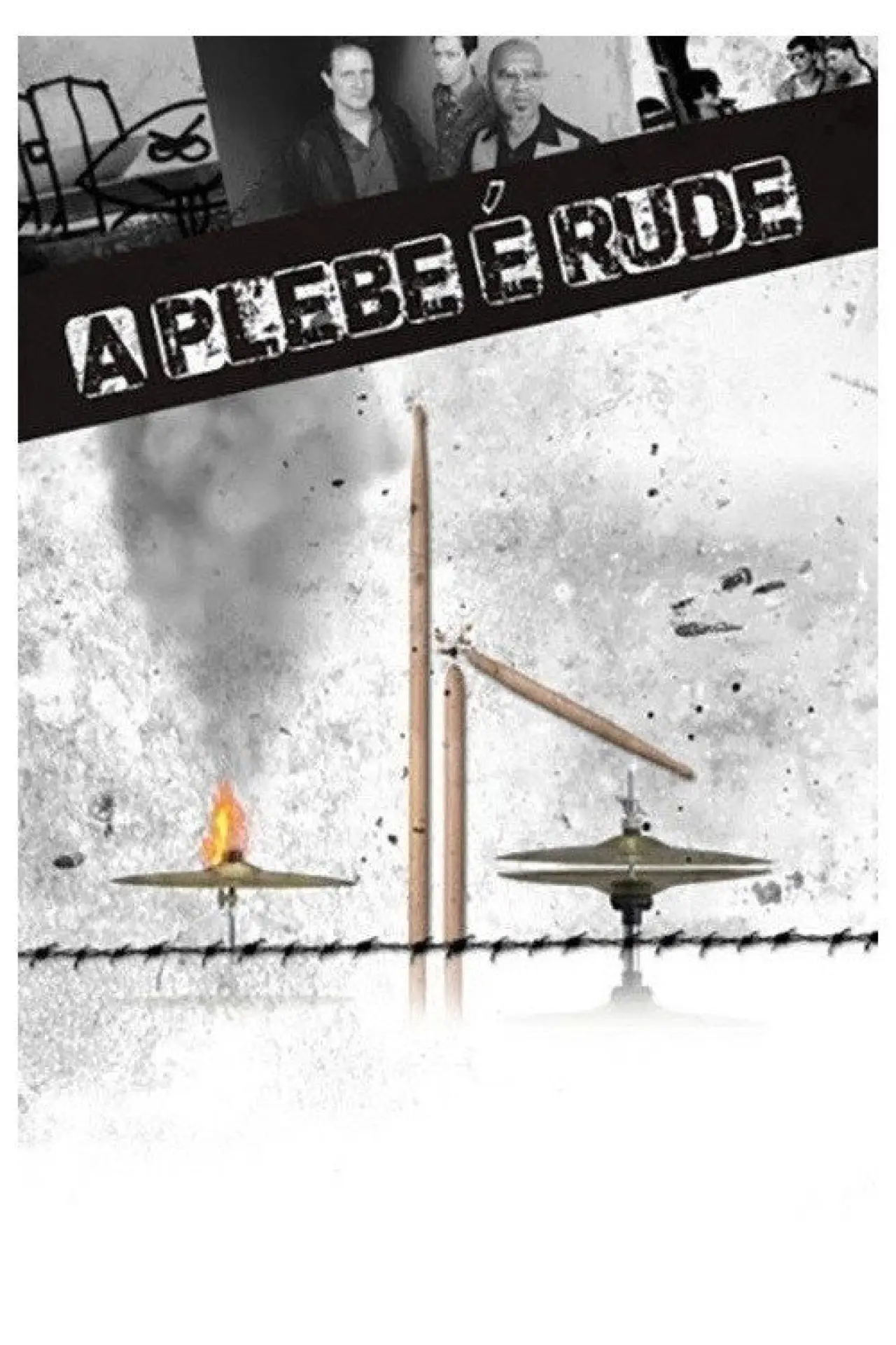 Movie poster "A Plebe É Rude"