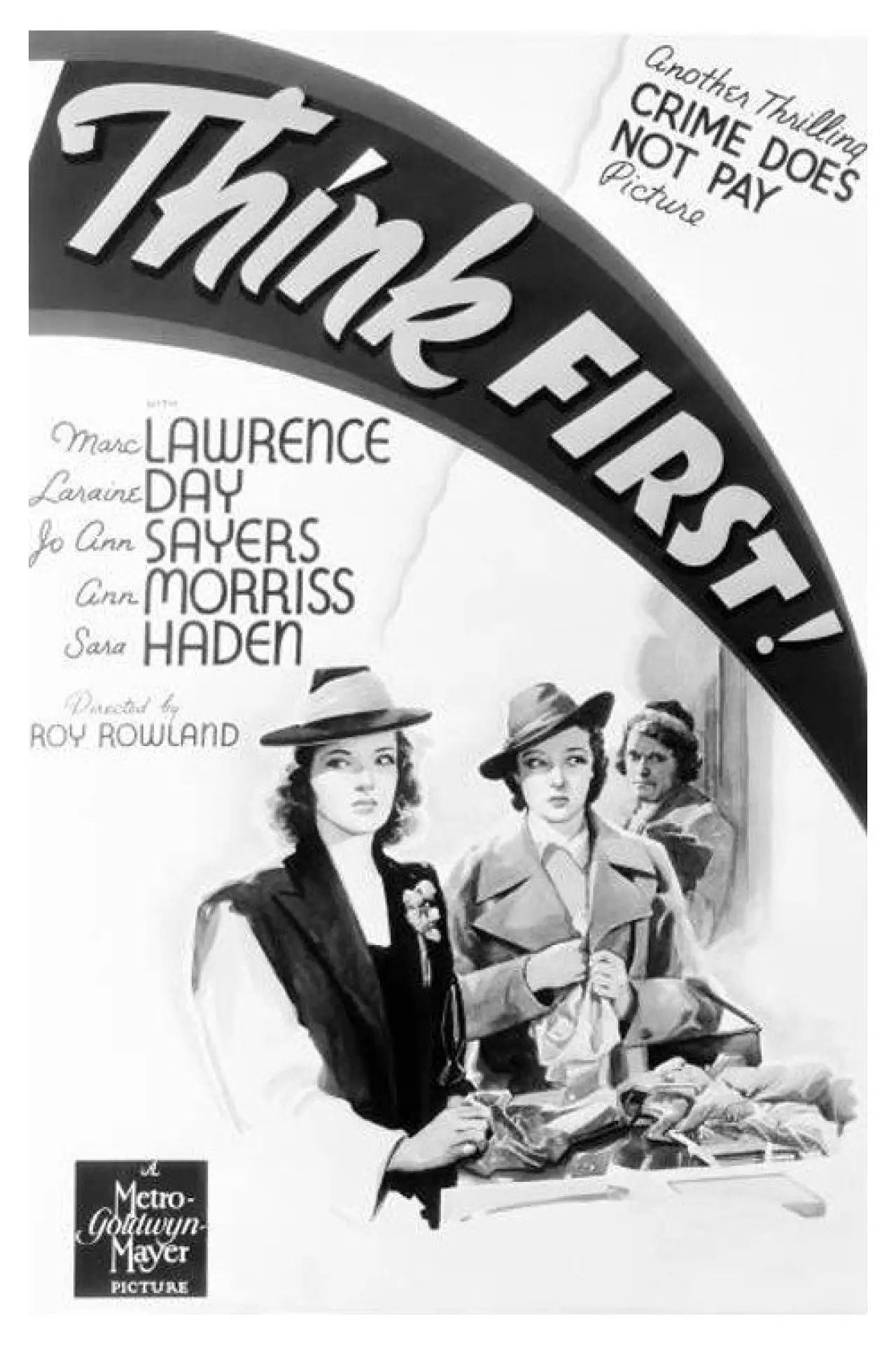 Movie poster "Think First"