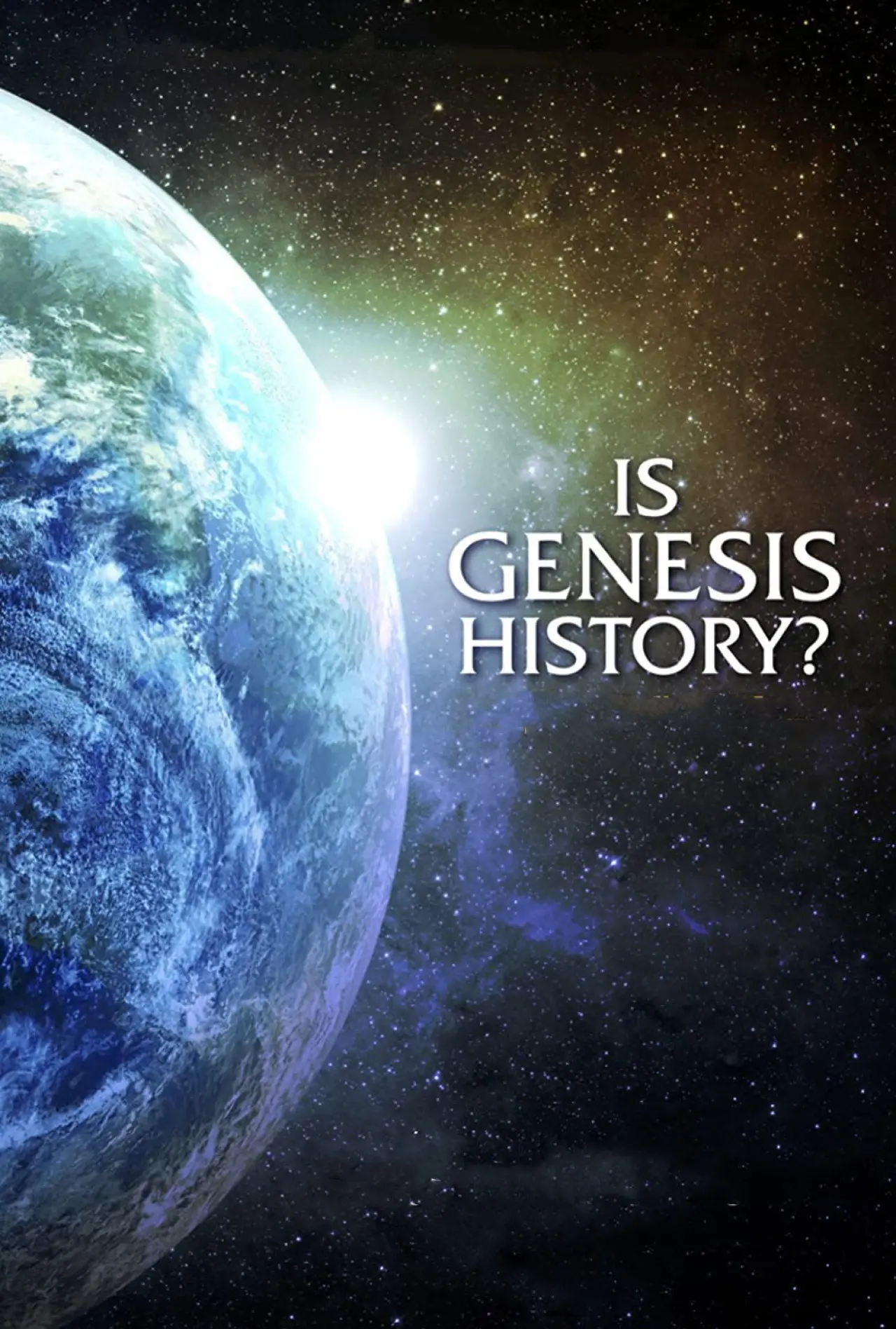 Movie poster "Is Genesis History?"