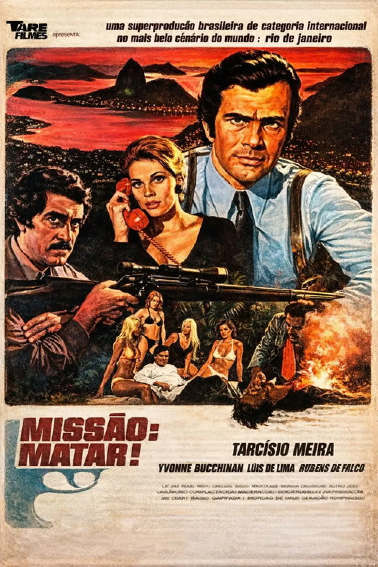Movie poster "Missão: Matar!"