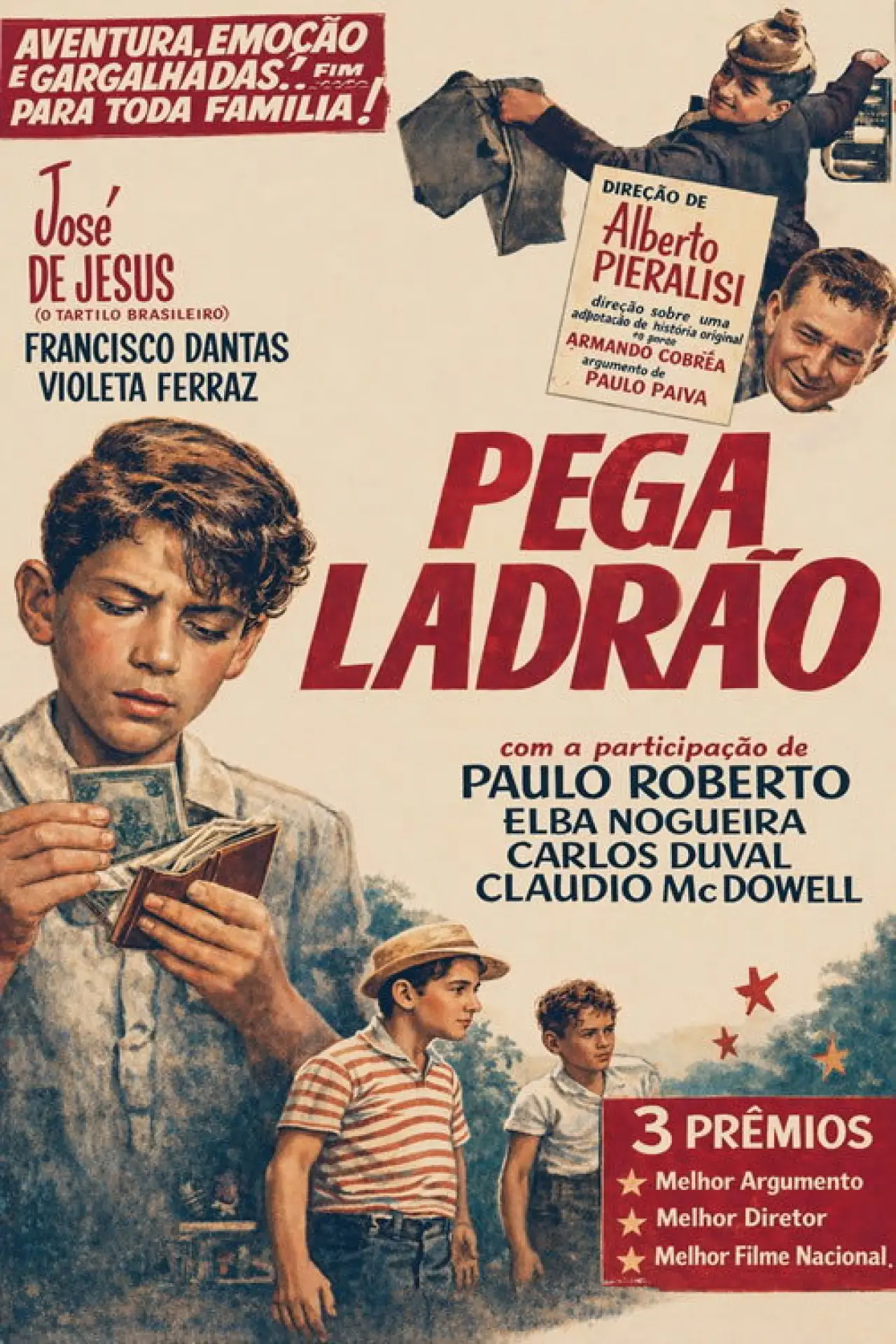 Movie poster "Pega Ladrão"