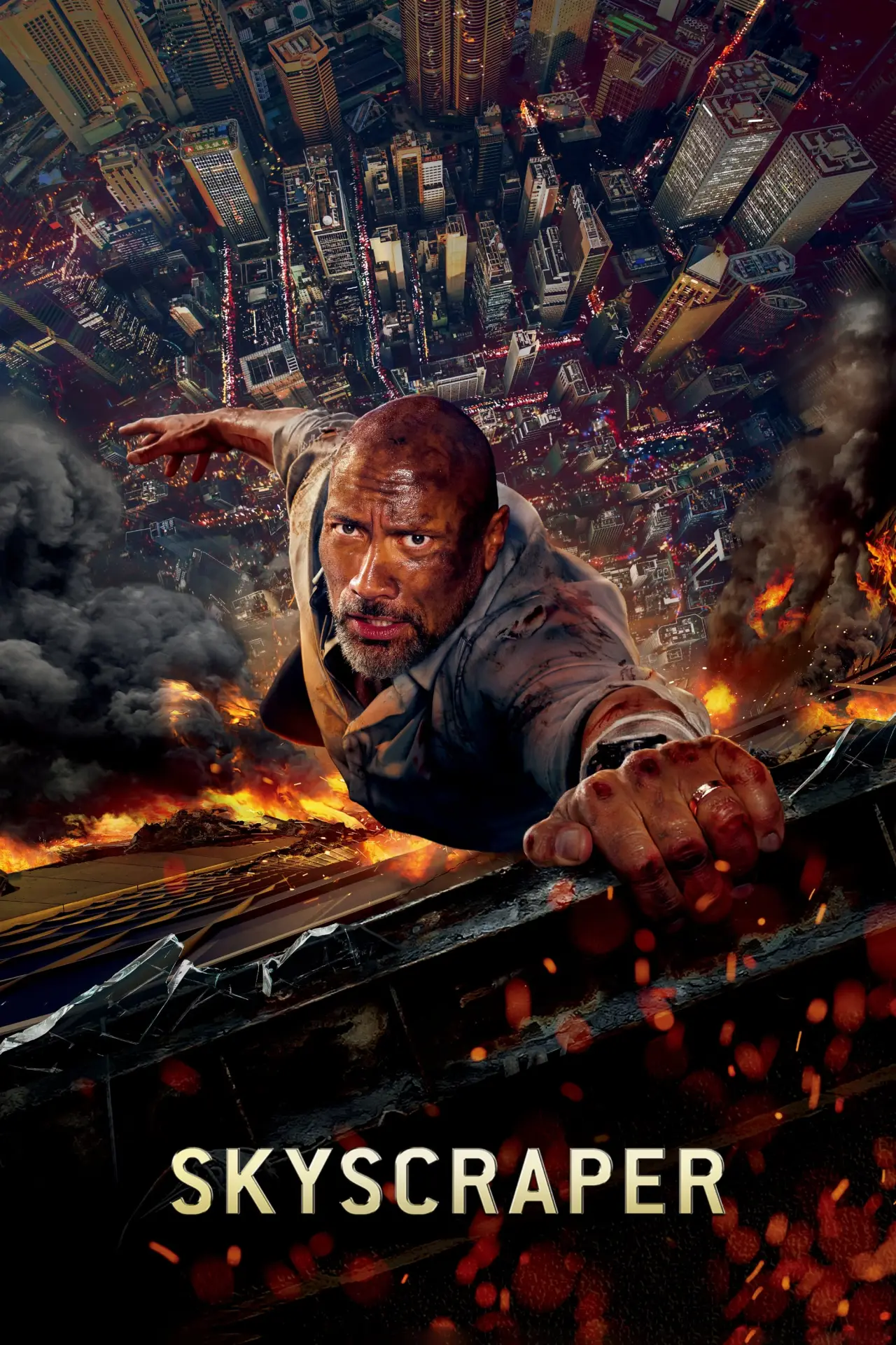 Movie poster "Skyscraper"