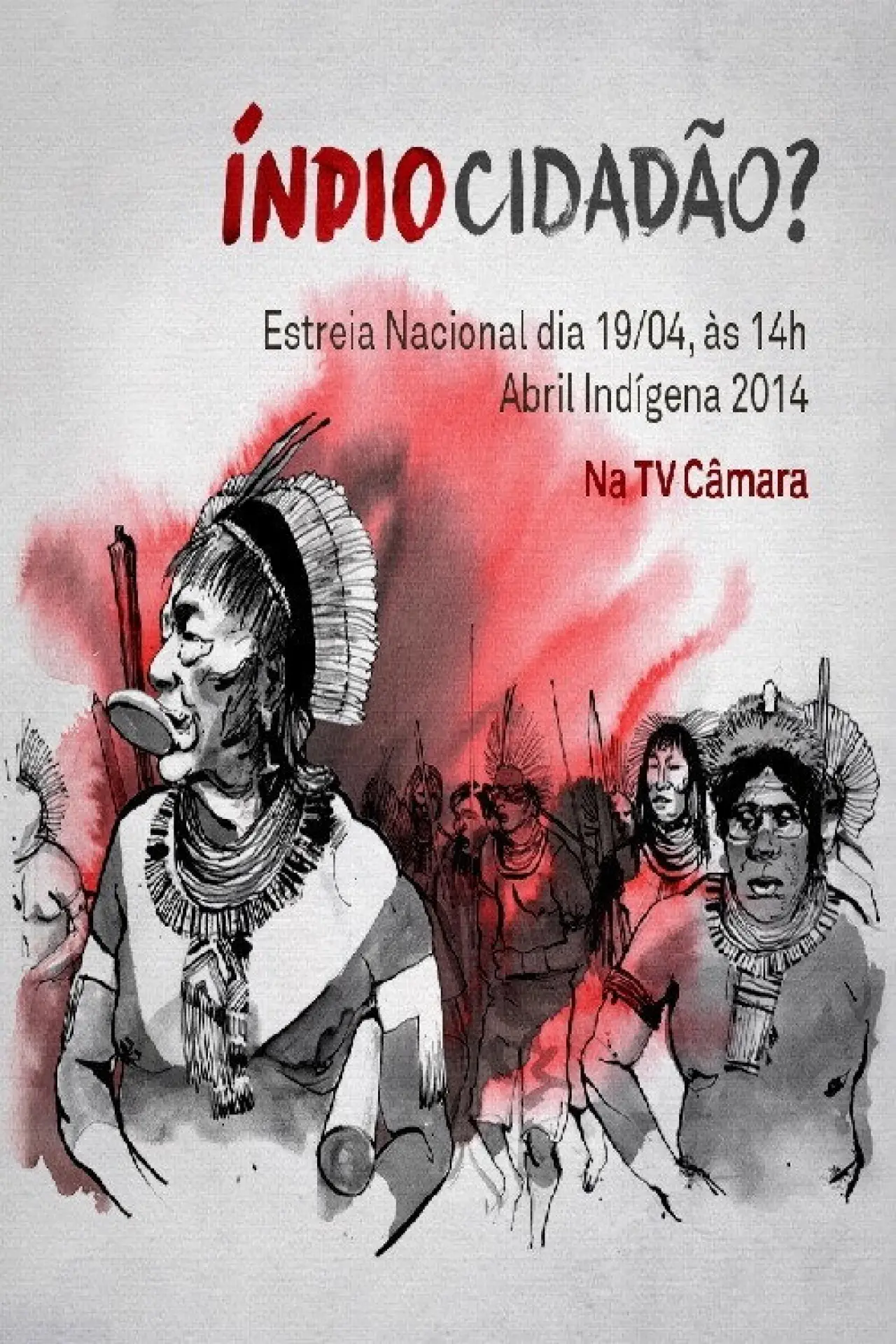Movie poster "Índio Cidadão?"