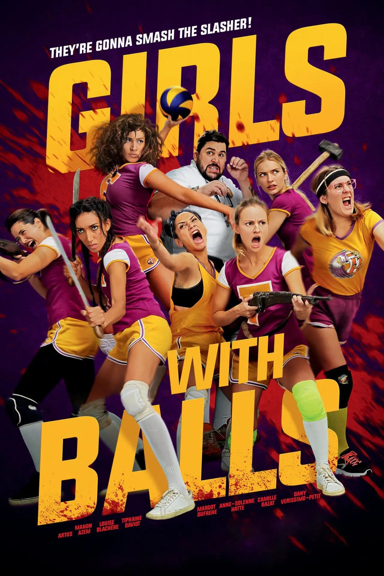 Movie poster "Girls with Balls"