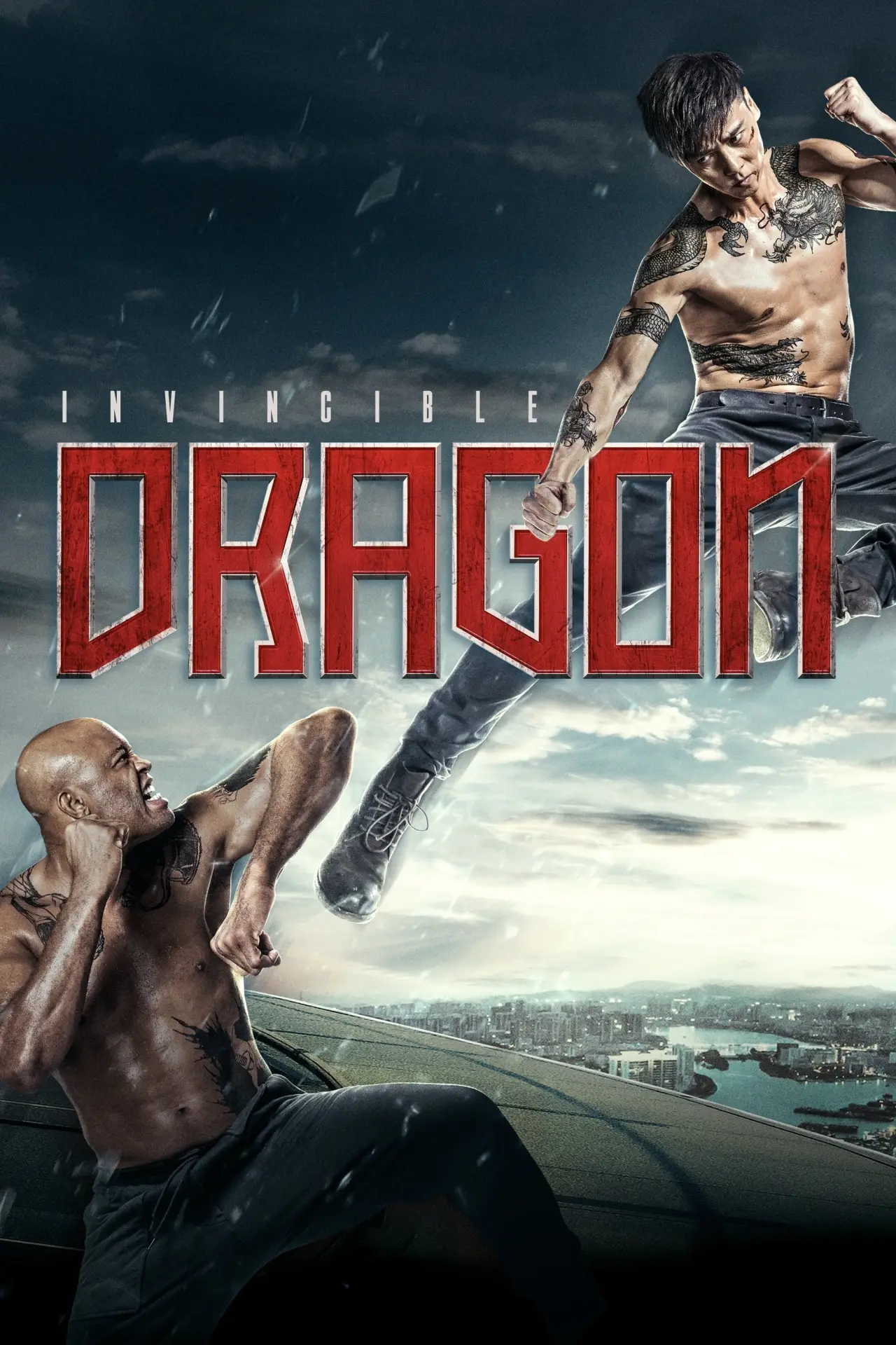 Movie poster "The Invincible Dragon"