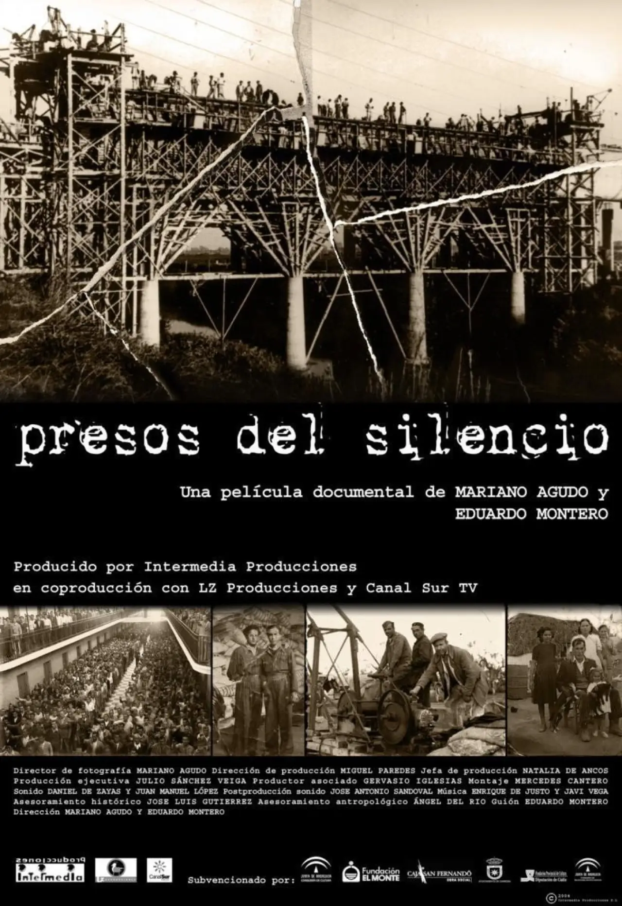Movie poster "Presos del silencio"