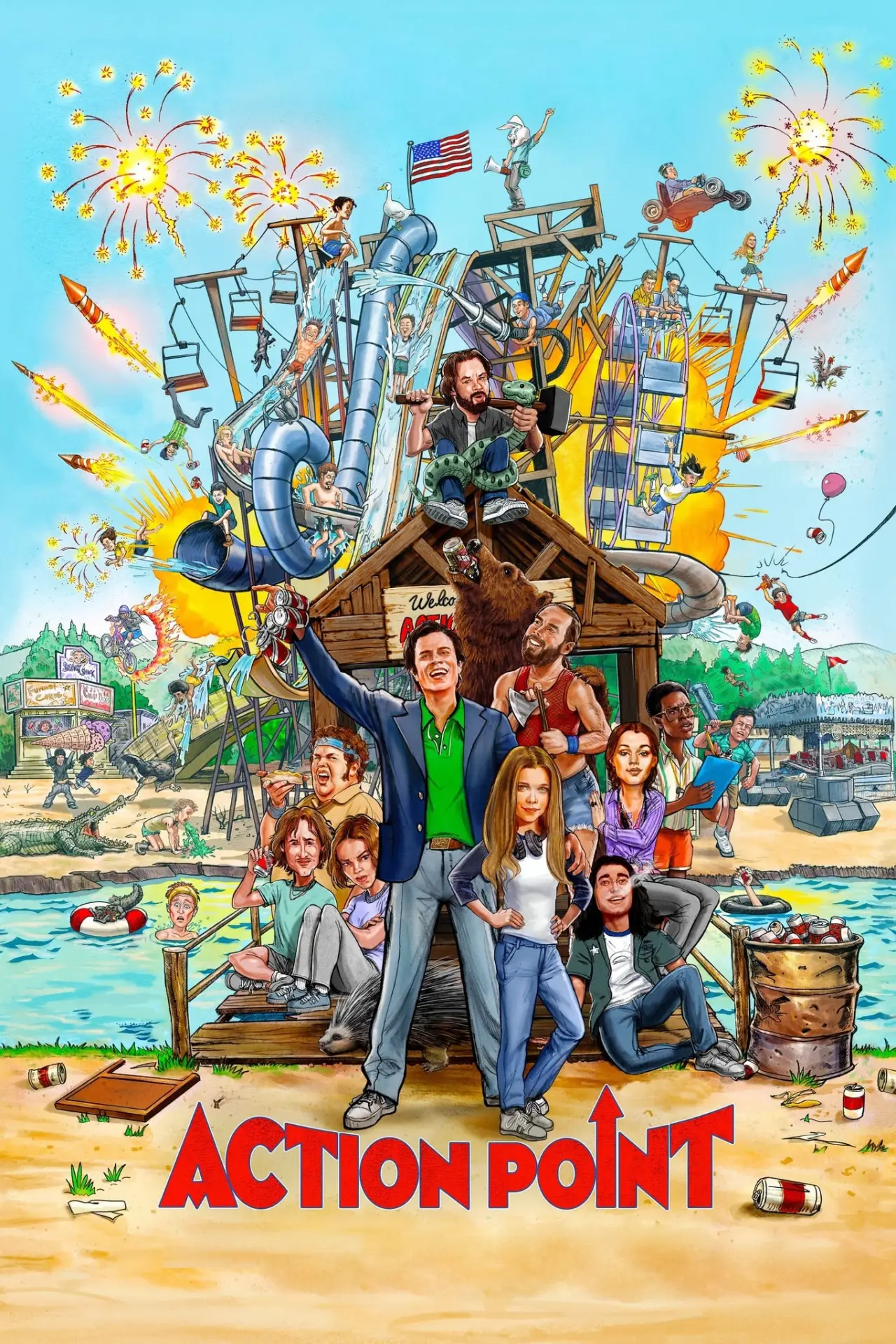 Movie poster "Action Point"