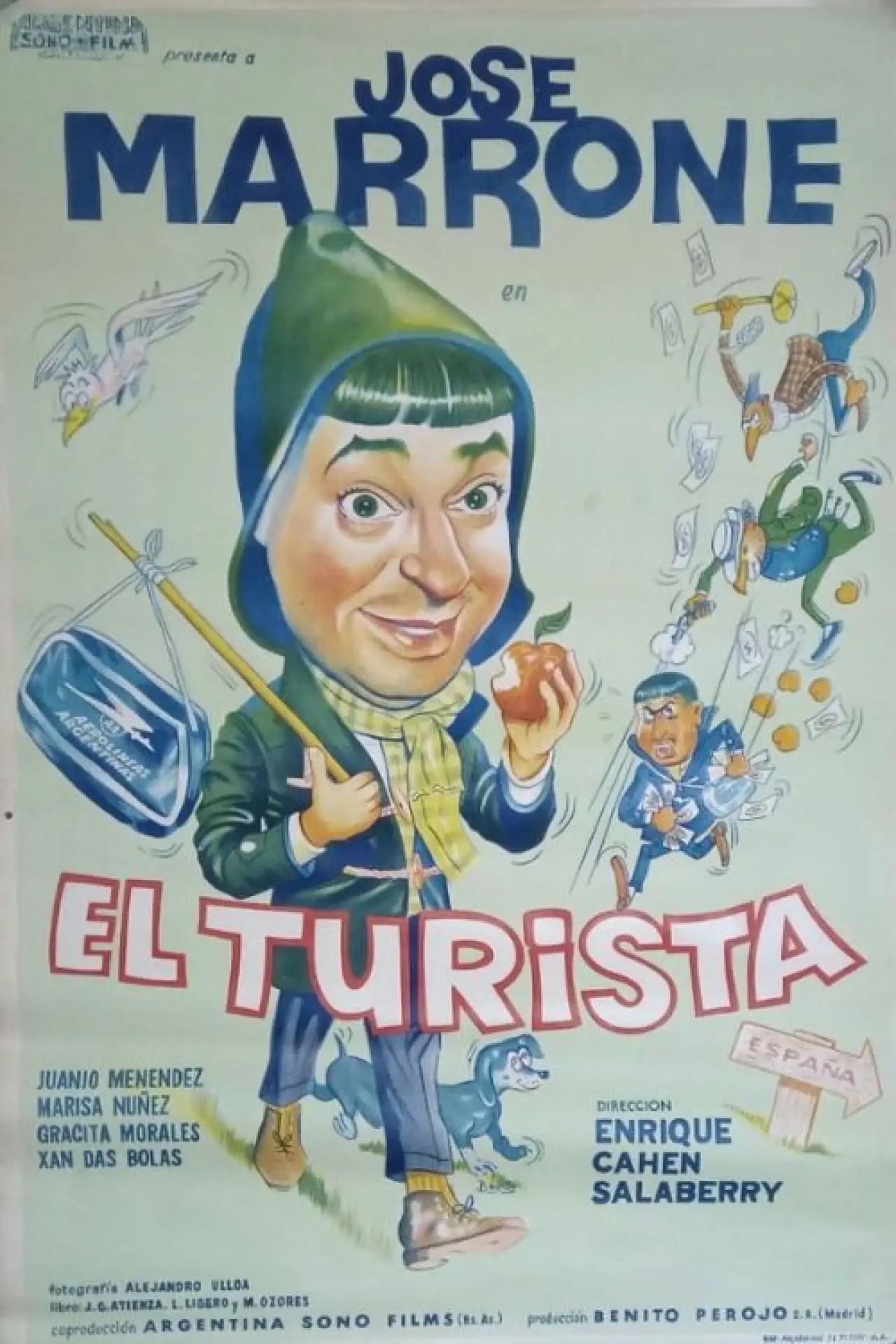 Movie poster "El turista"