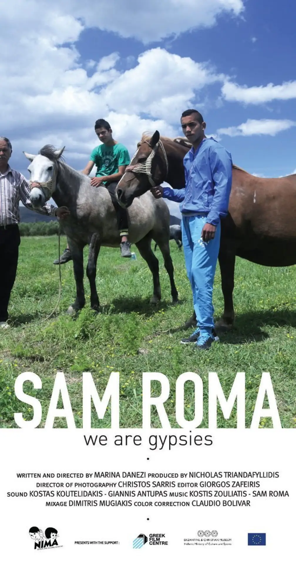 Movie poster "Sam Roma: We Are Gypsies"