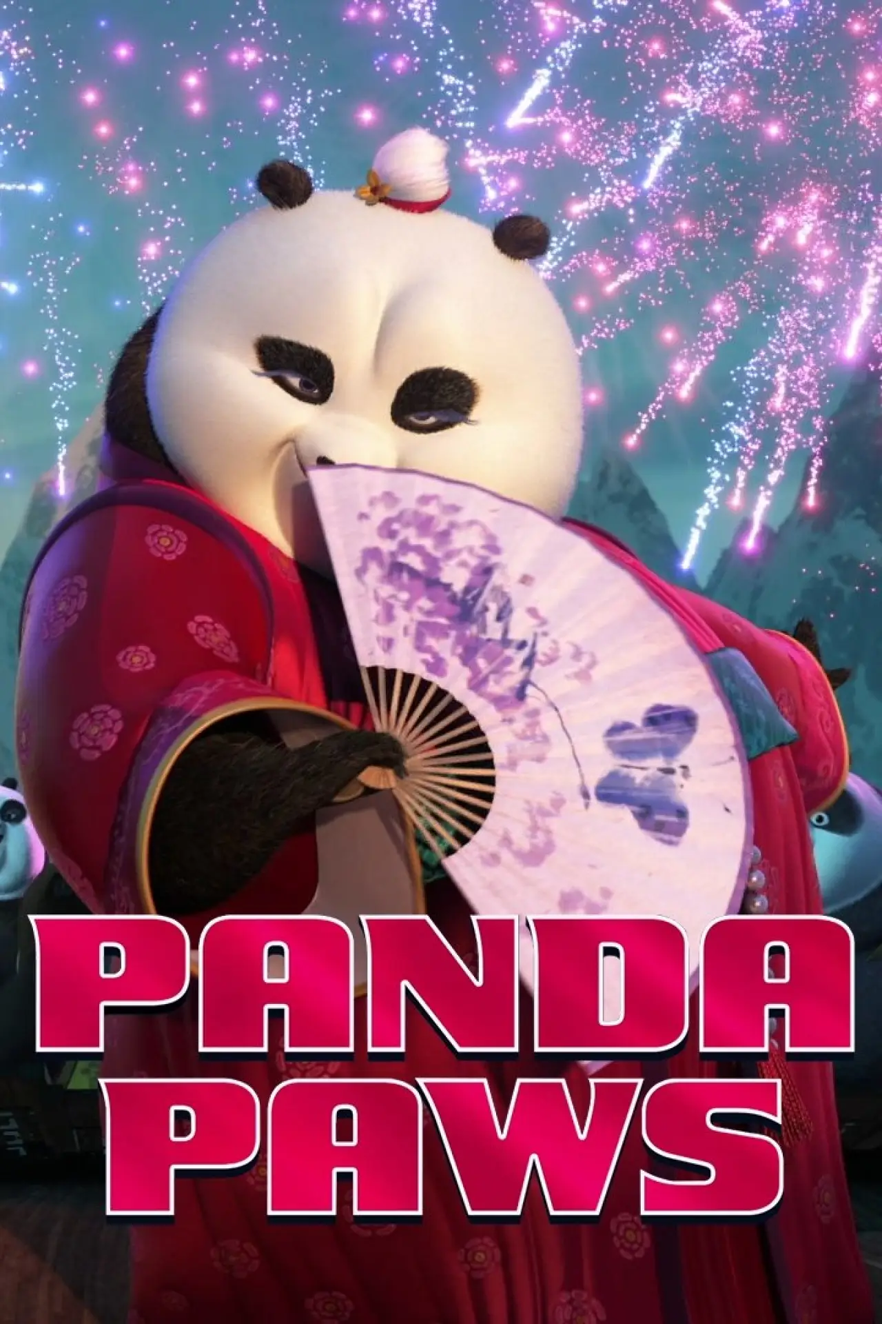 Movie poster "Kung Fu Panda: Panda Paws"