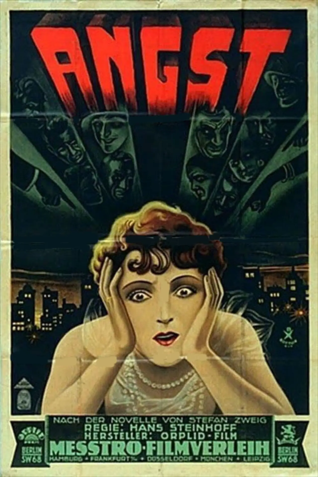Movie poster "Fear"