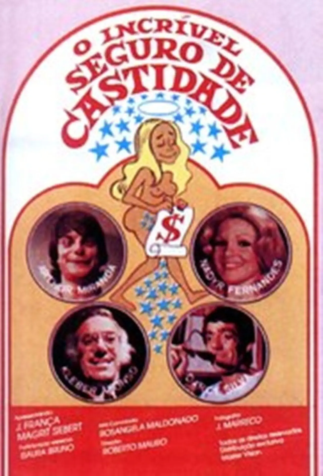 Movie poster "O Incrível Seguro de Castidade"