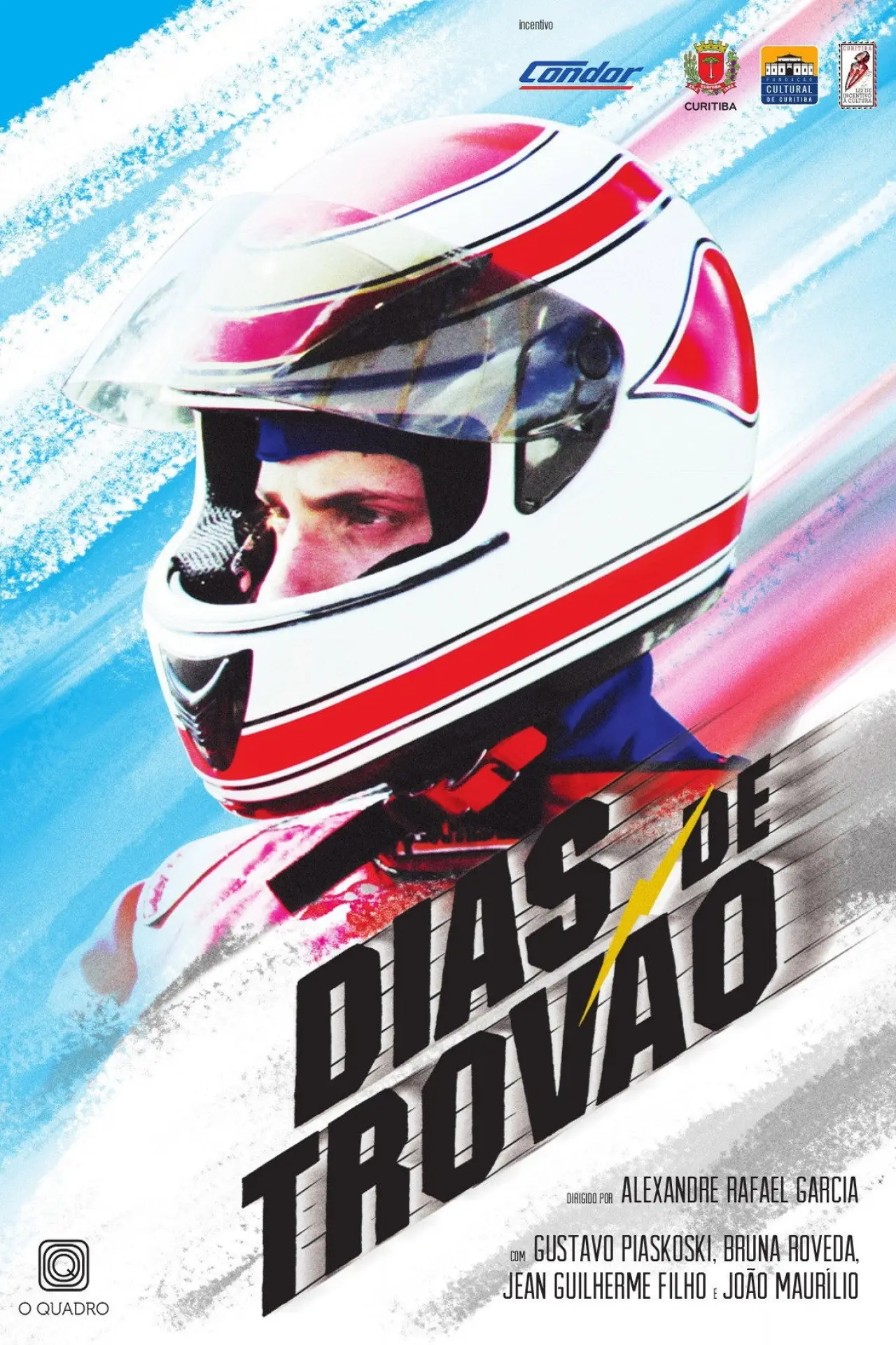Movie poster "Dias de Trovão"